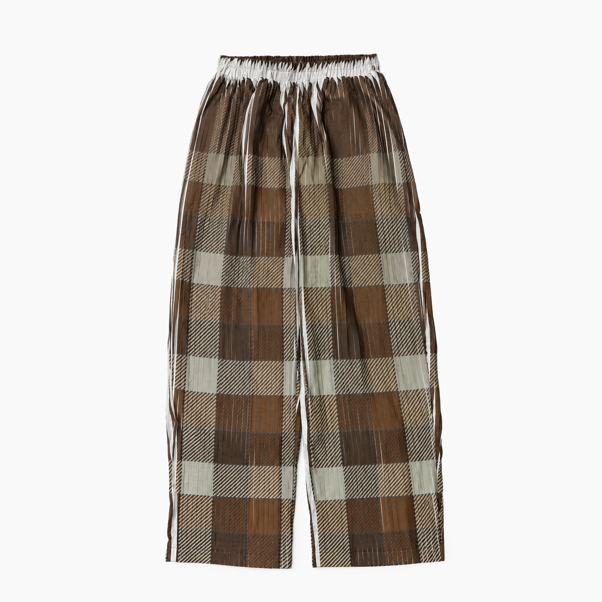 PIEUX Check lenticular pants