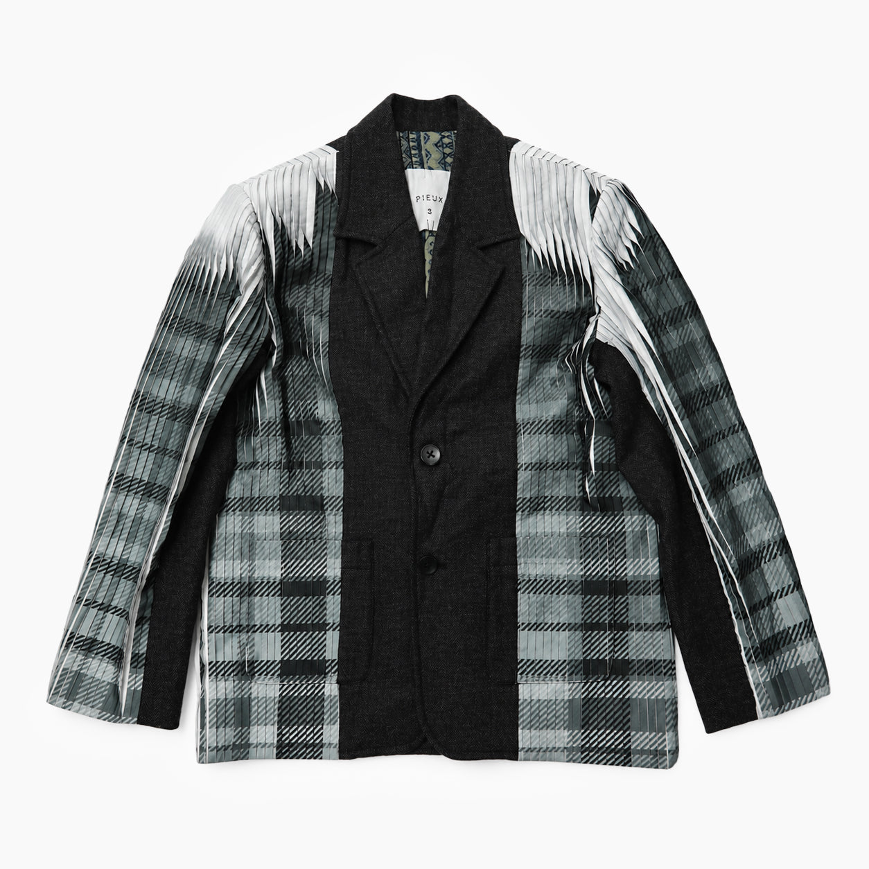 PIEUX Lenticular wool blazer