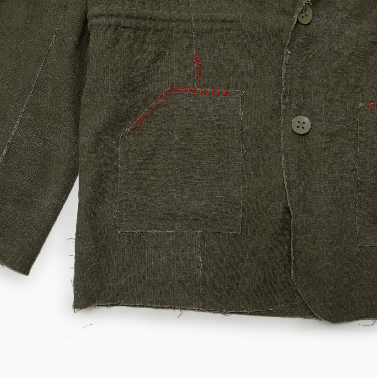 PIEUX Army Green Blazer