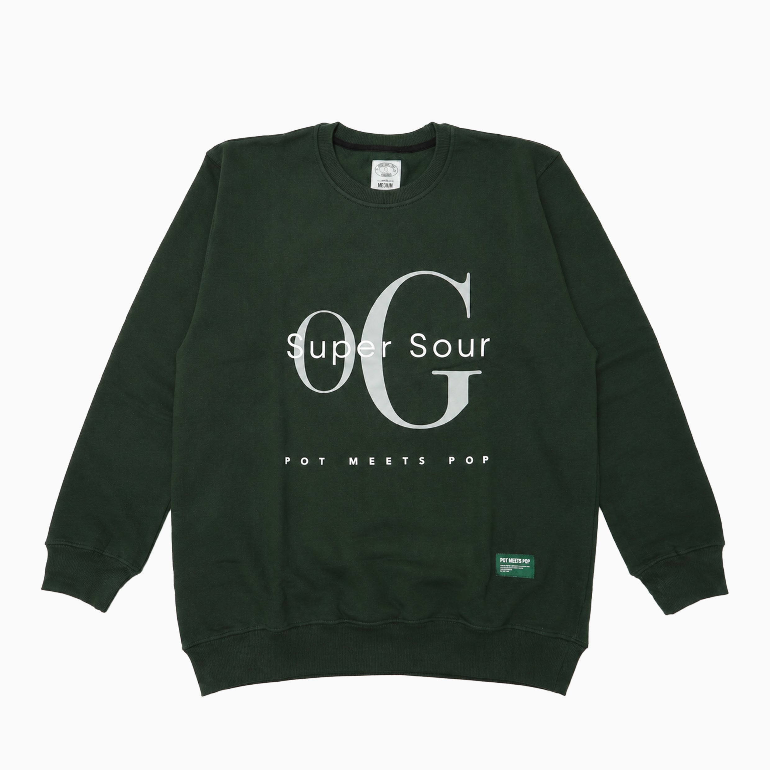 POT MEETS POP OG CREW SWEAT