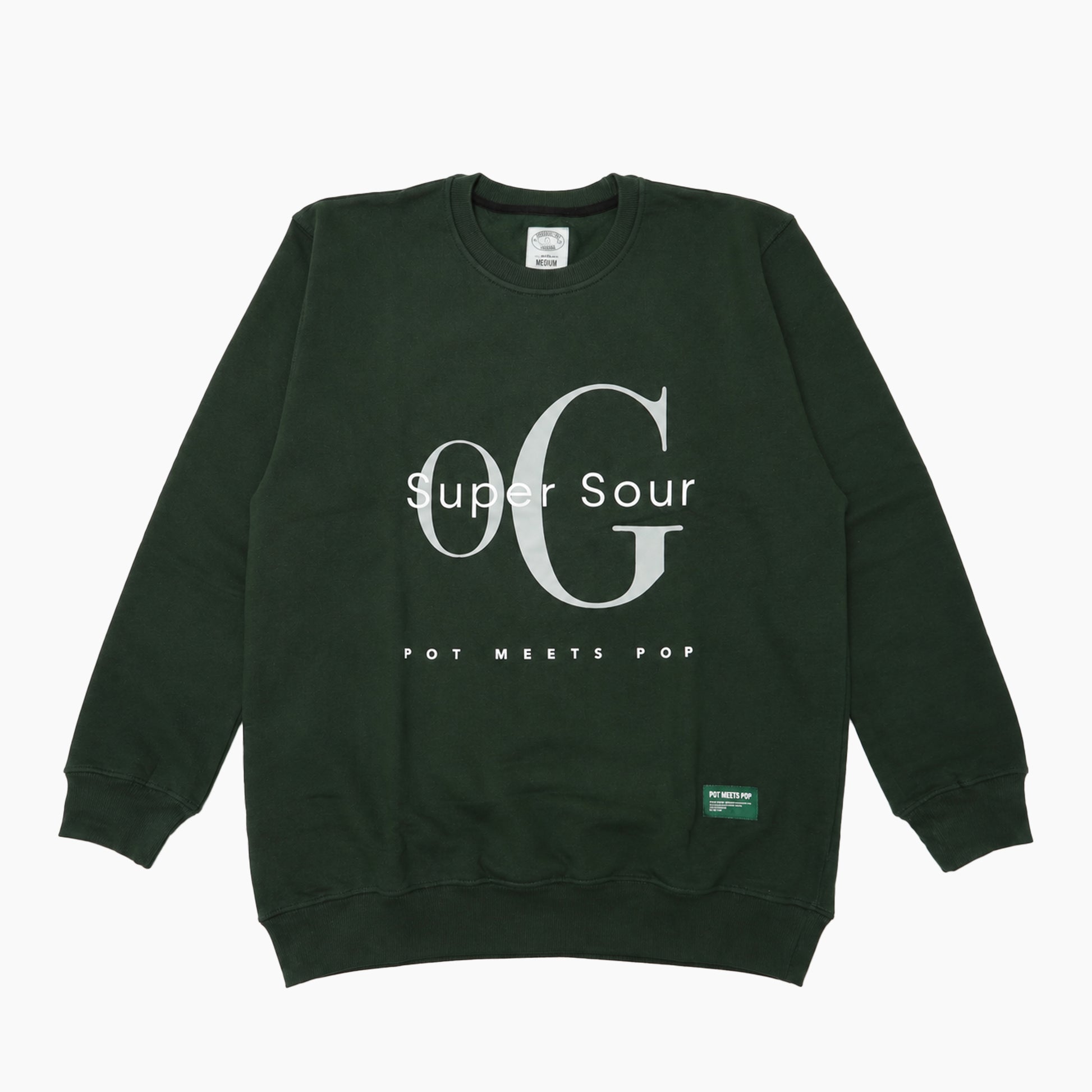 POT MEETS POP OG CREW SWEAT