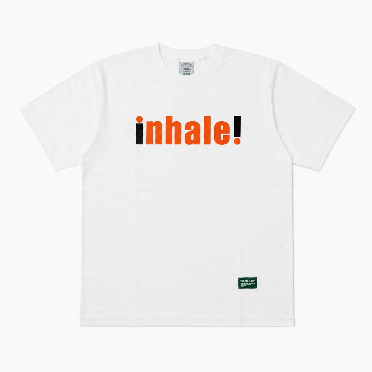 POT MEETS POP Inhale! TEE