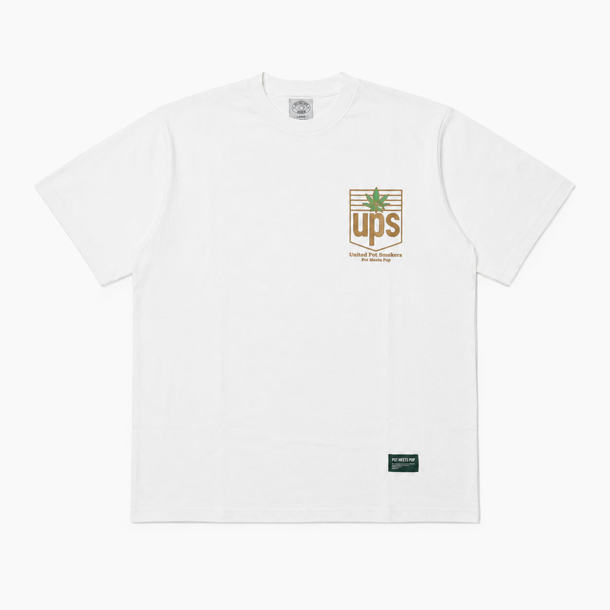 POT MEETS POP UPS TEE