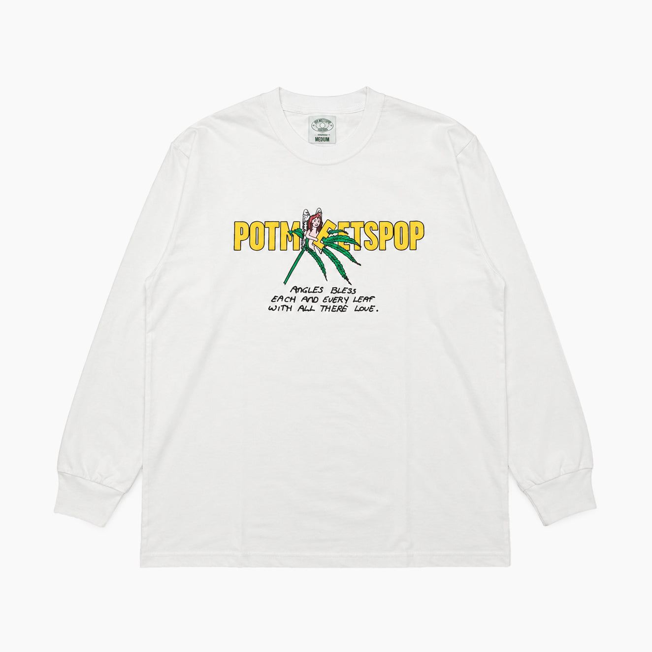 POT MEETS POP " LEAF LOGO LS