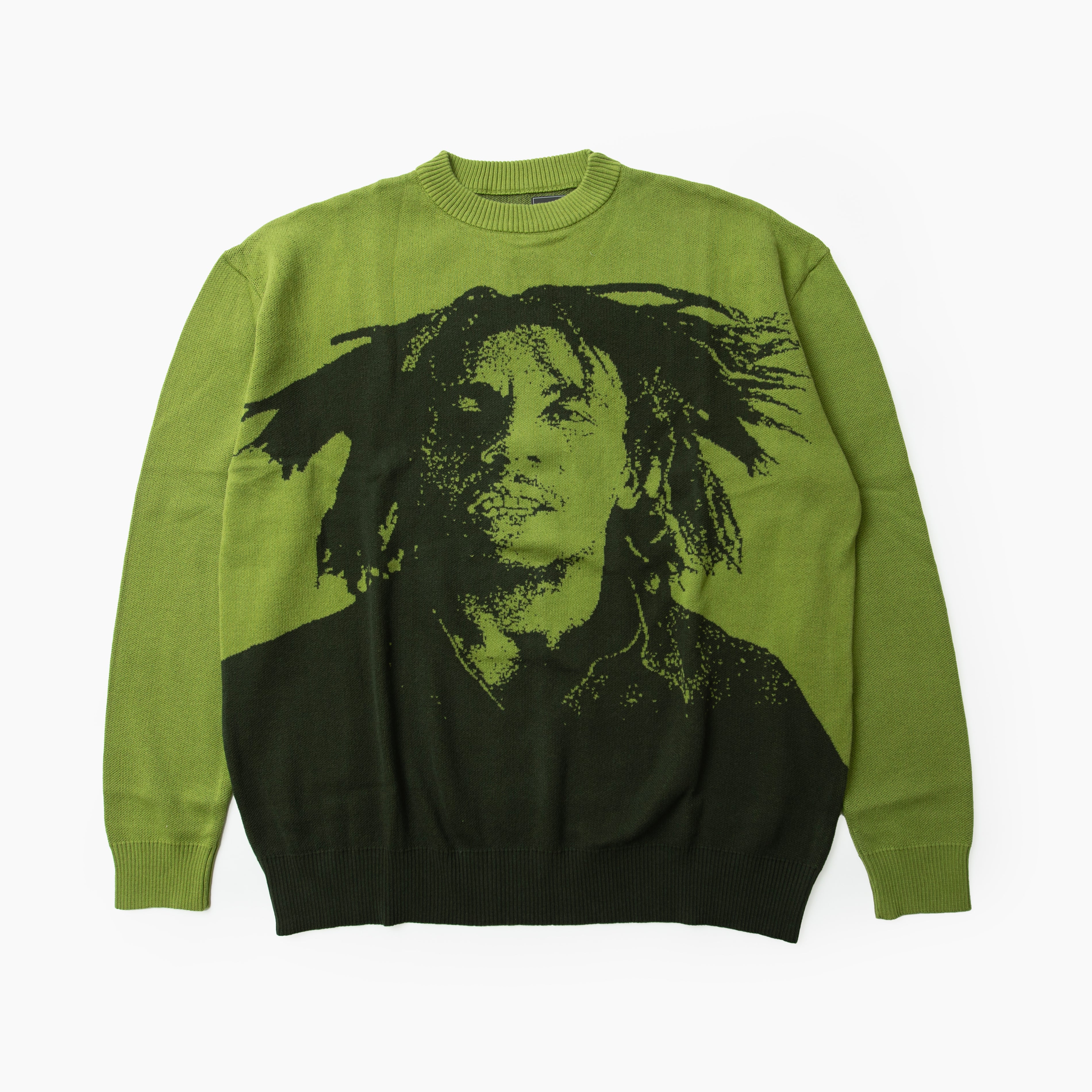 POT MEETS POP NATTY DREAD KNITTED SWEATER