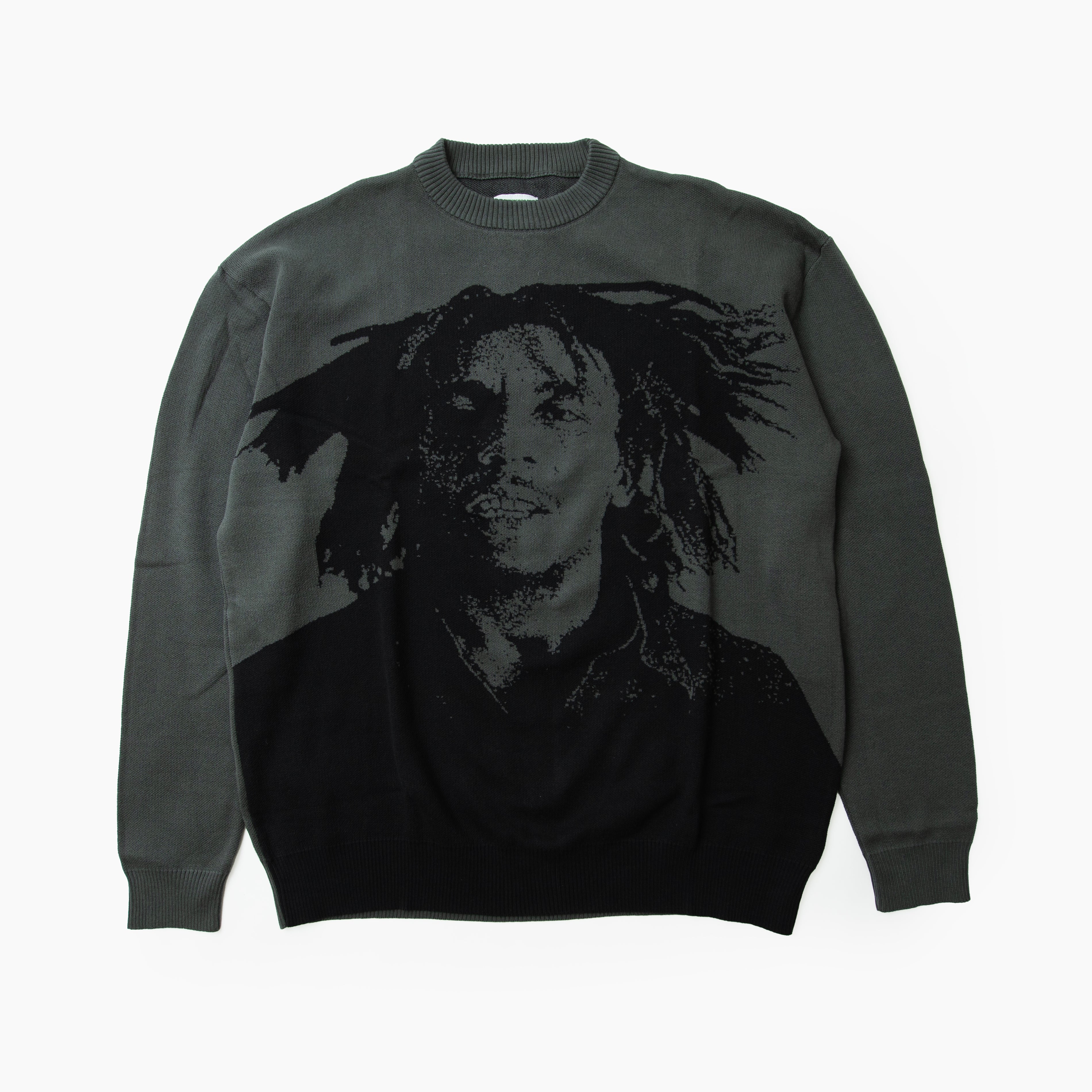 POT MEETS POP NATTY DREAD KNITTED SWEATER