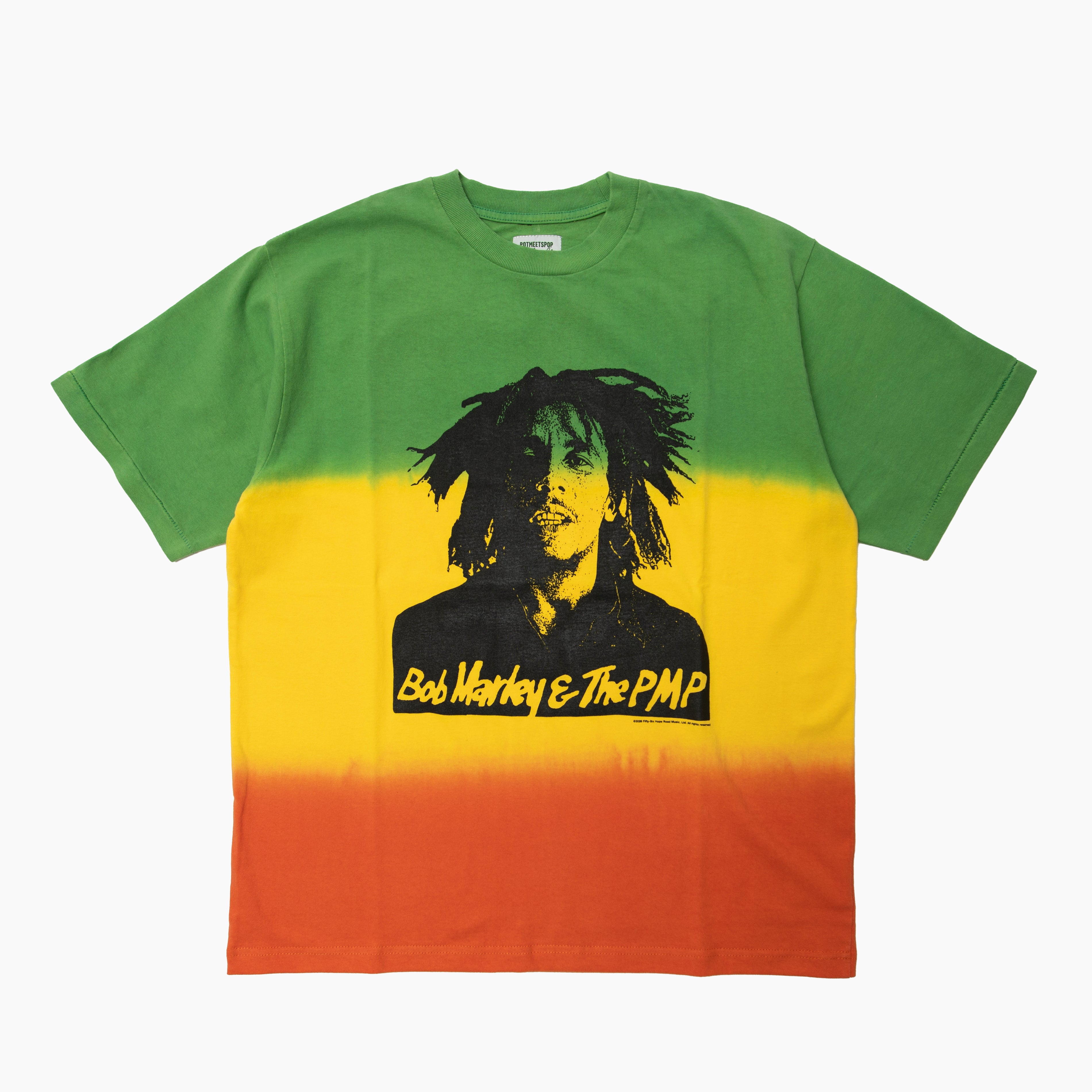 Pot Meets Pop x Bob Marley NATTY DREAD DIP DYE TEE