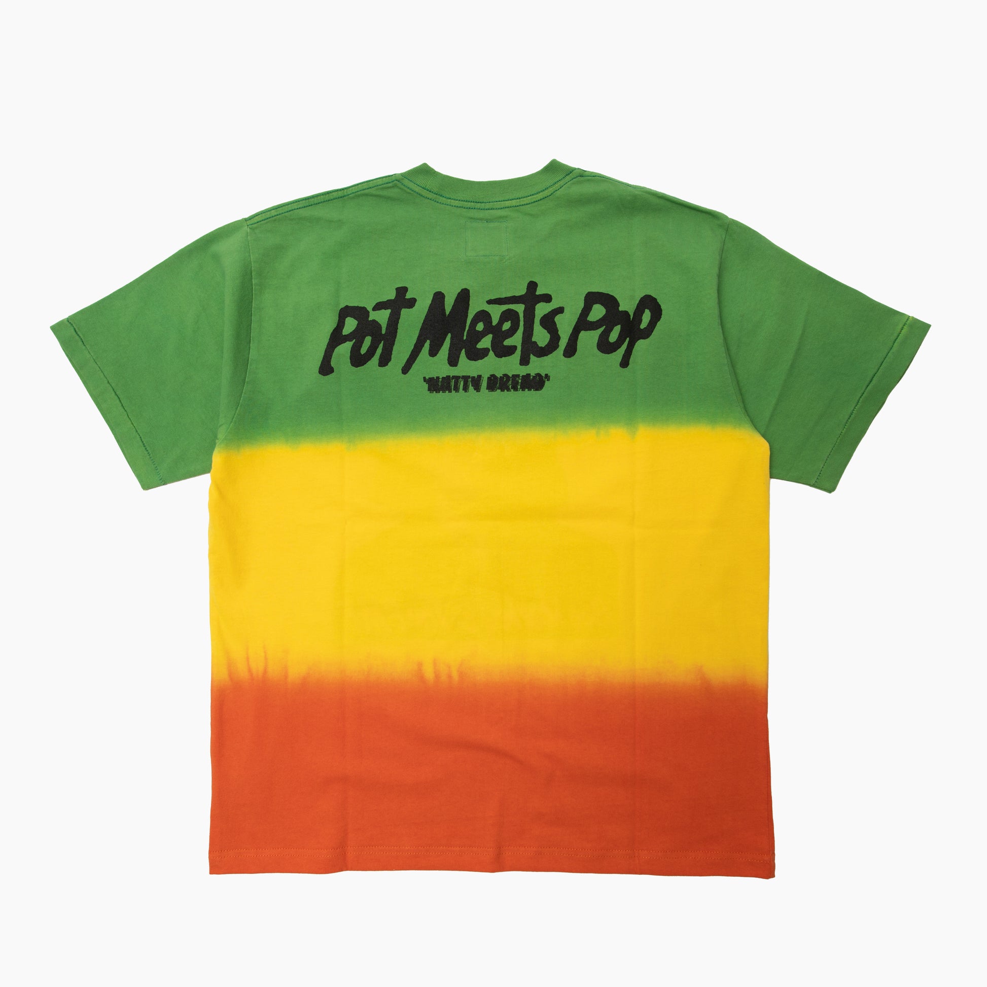 Pot Meets Pop x Bob Marley NATTY DREAD DIP DYE TEE