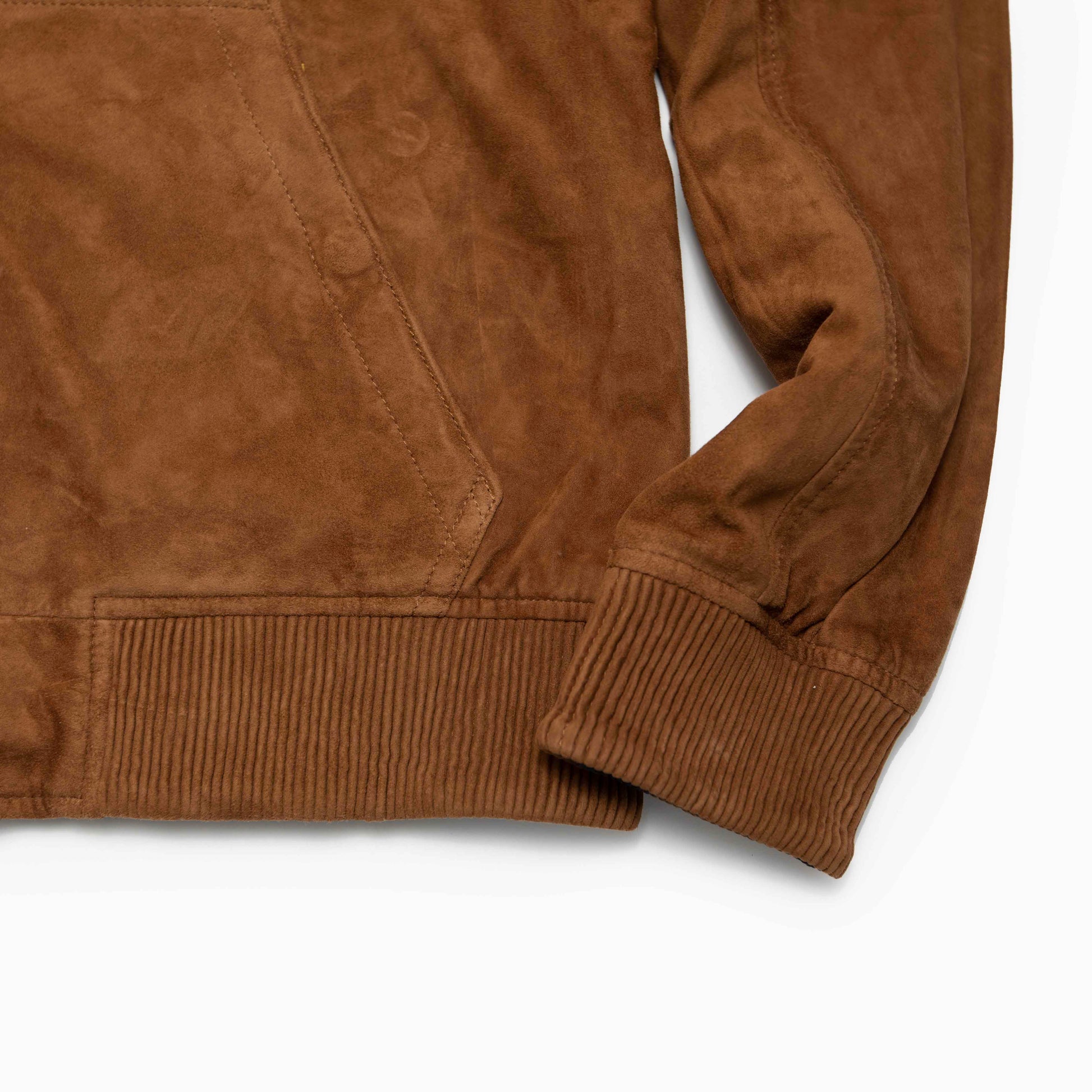 POLO RALPH LAUREN Reversible Suede Hooded Jacket