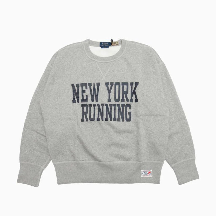 POLO RALPH LAUREN New York Running Crewneck Sweatshirt