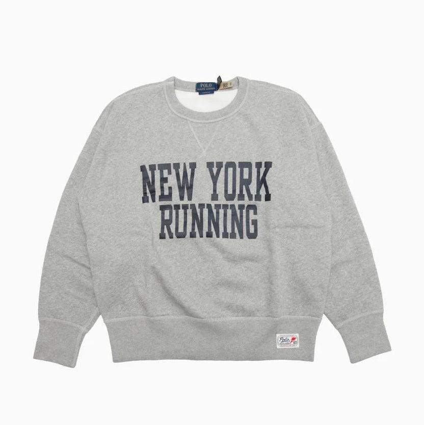 POLO RALPH LAUREN New York Running Crewneck Sweatshirt