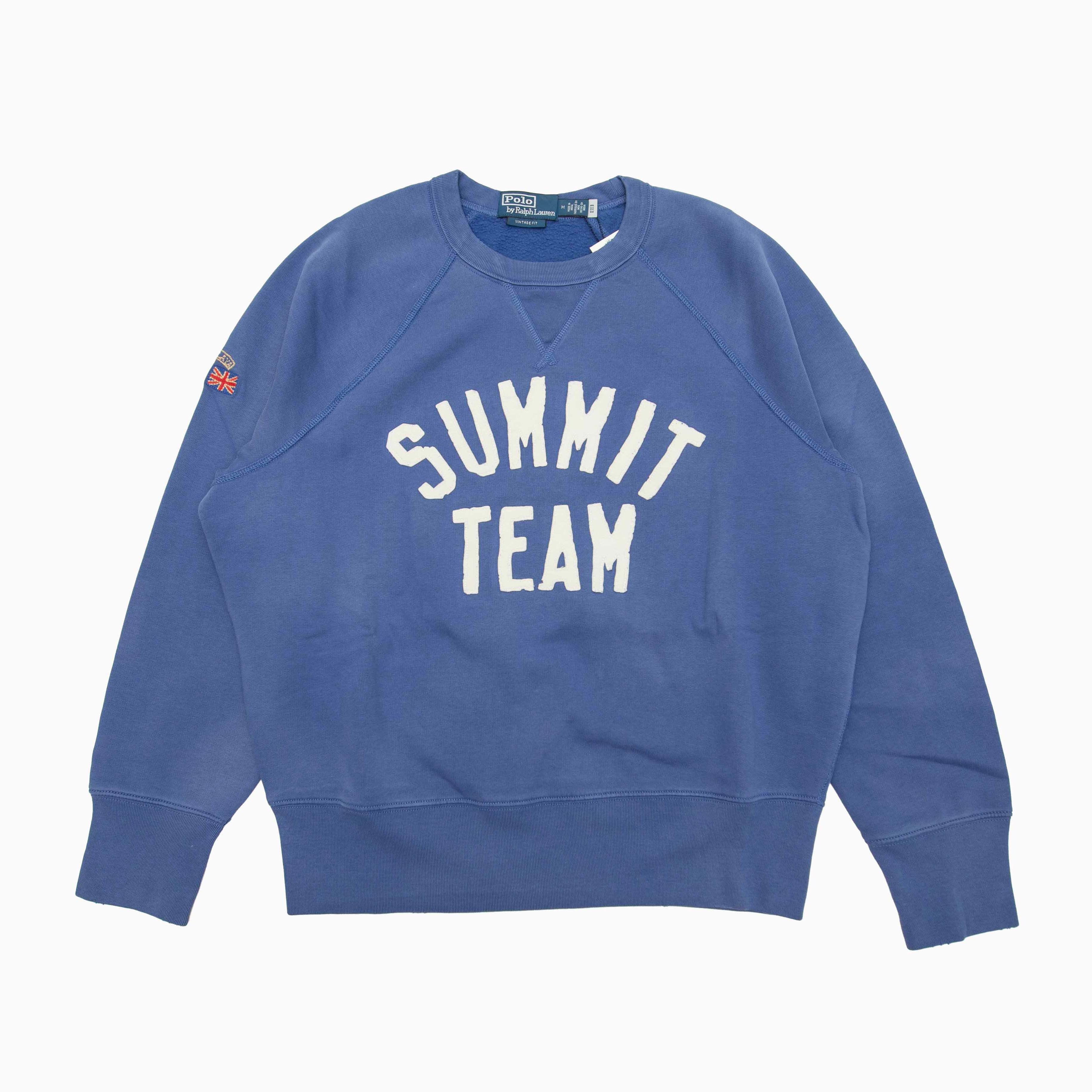 POLO RALPH LAUREN SUMMIT TEAM CREWNECK SWEATSHIRT