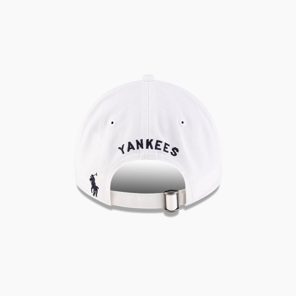 Polo Ralph Lauren White 9TWENTY Adjustable（Yankees）