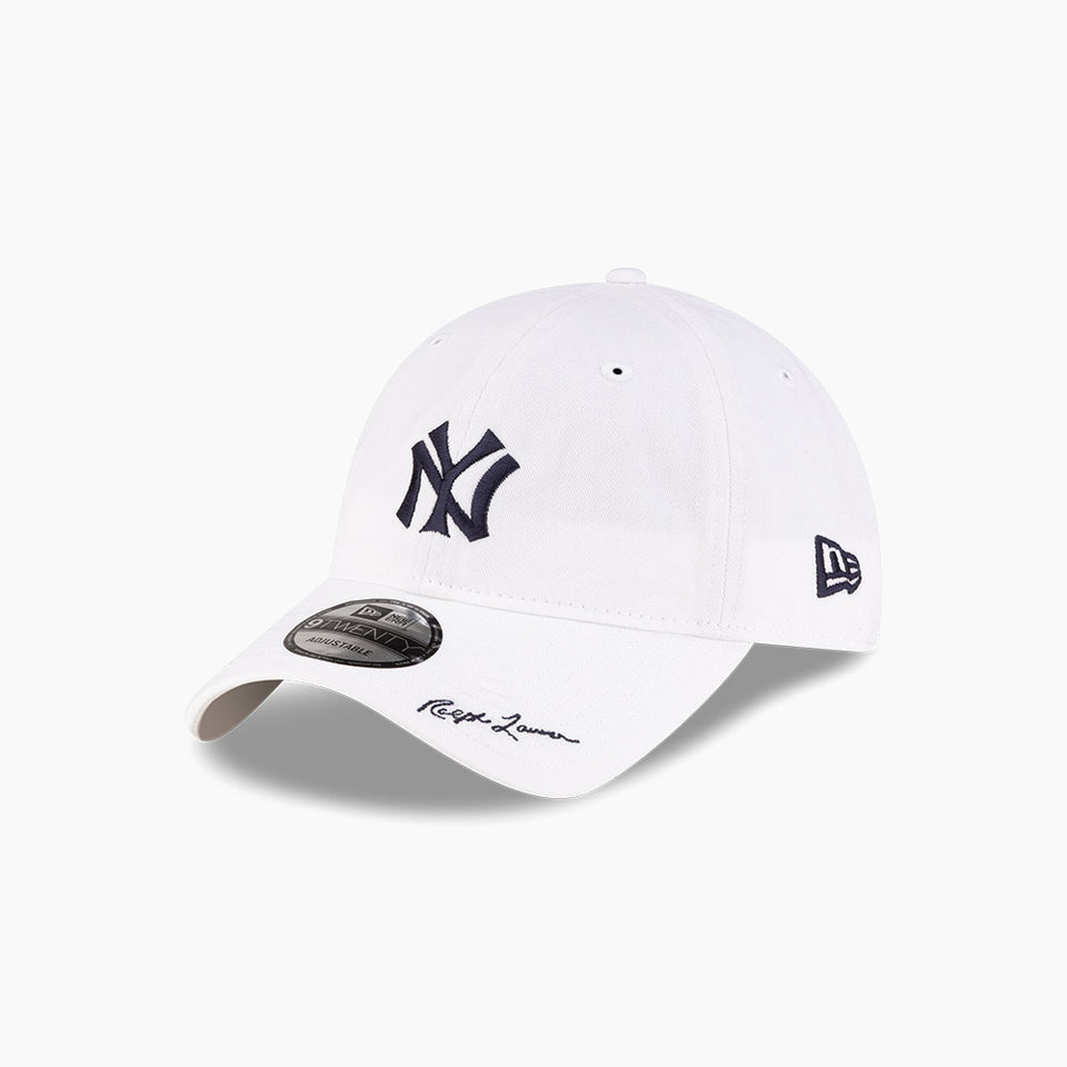 Polo Ralph Lauren White 9TWENTY Adjustable（Yankees）