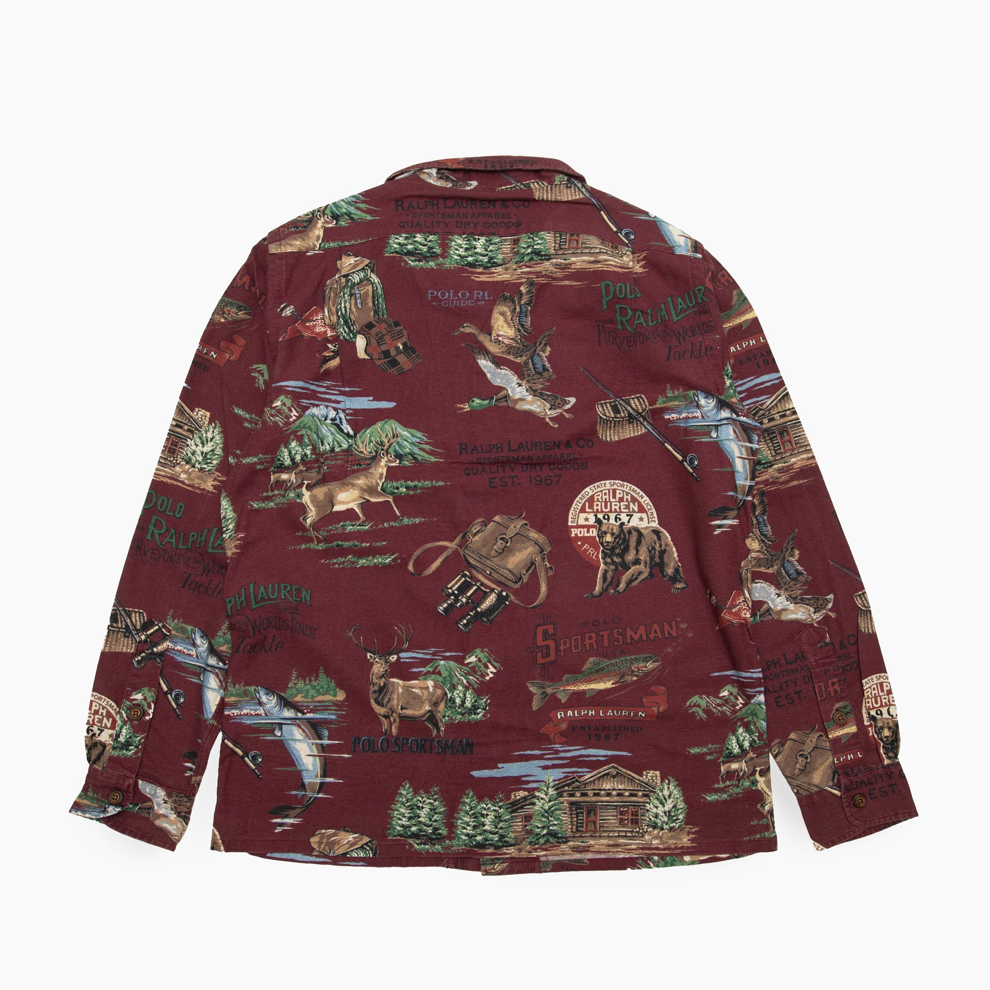 POLO RALPH LAUREN POLO SPORTSMAN Hunting Print Shirt