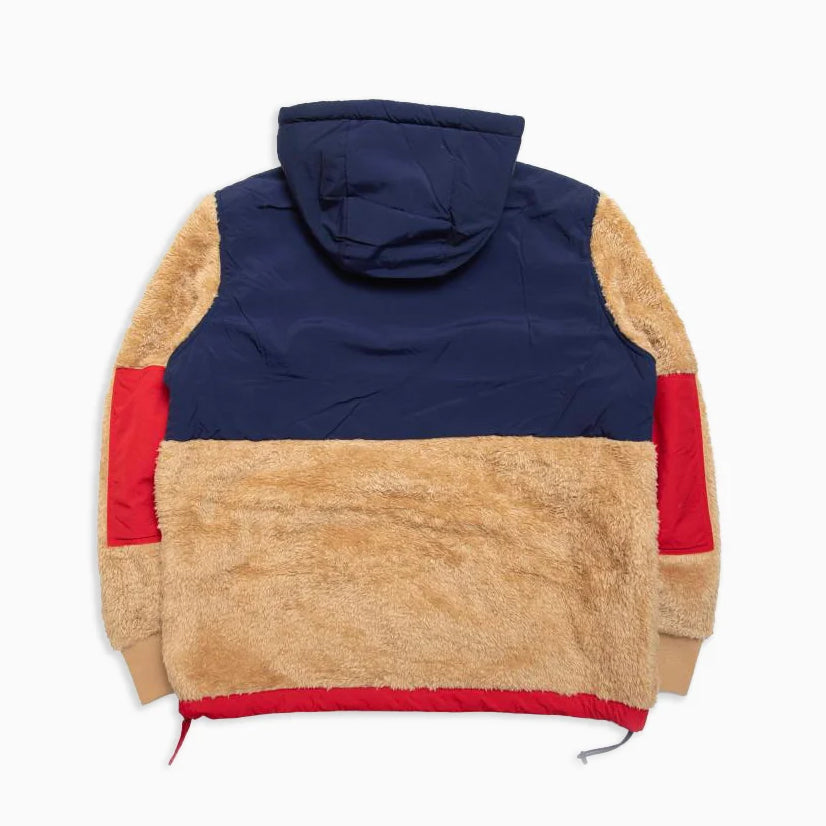 POLO RALPH LAUREN Color Block Half-Zip Fleece Hoodie