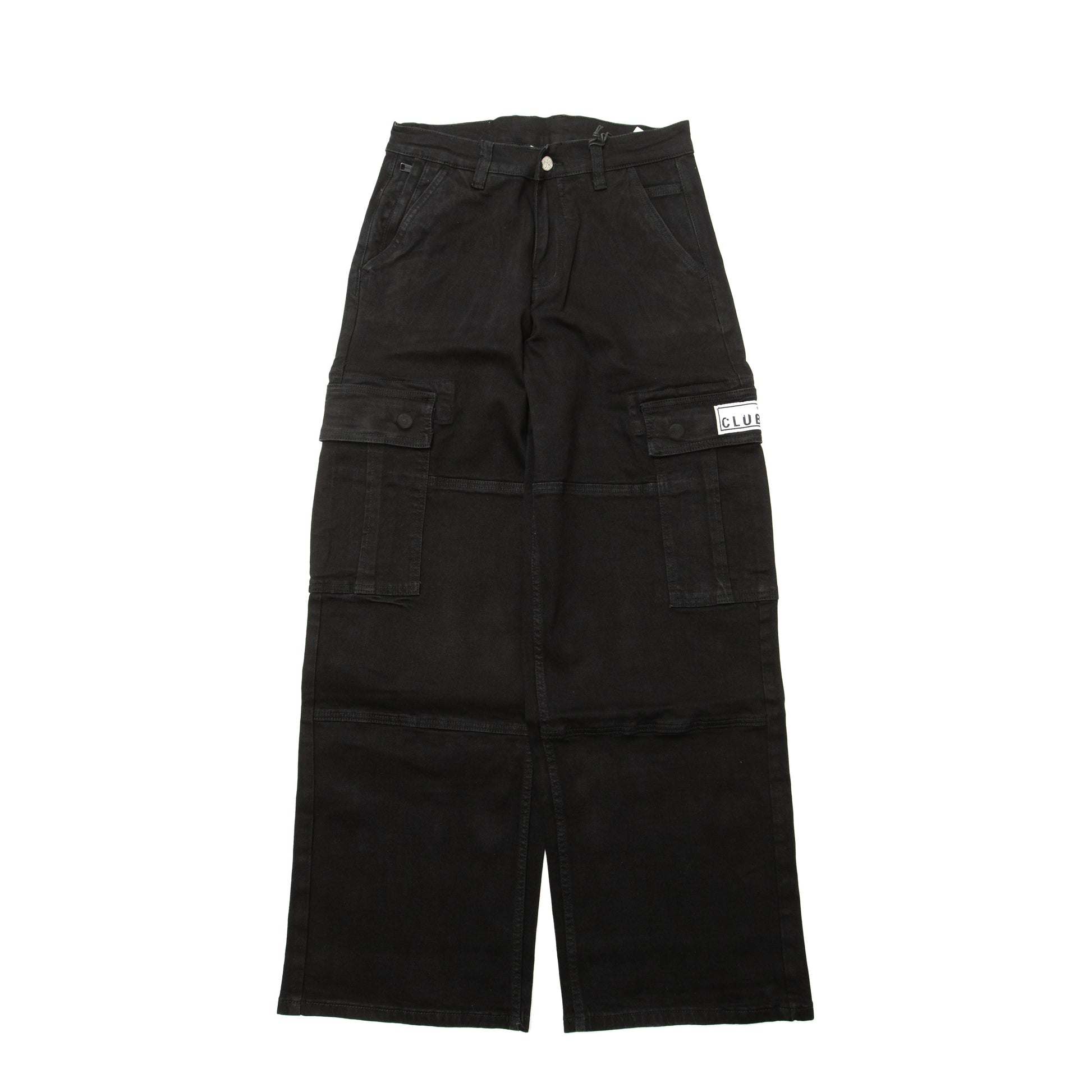 PRO CLUB Heavyweight Baggy Fit Denim Cargo Pant
