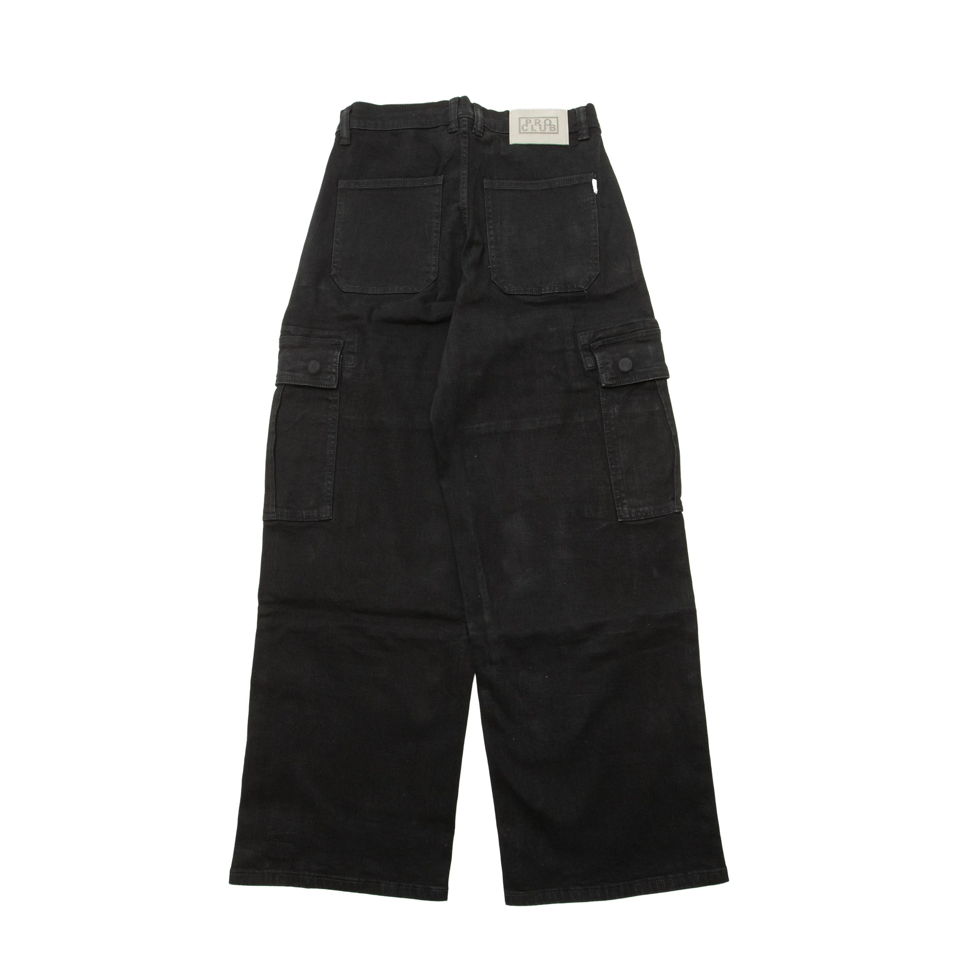 PRO CLUB Heavyweight Baggy Fit Denim Cargo Pant