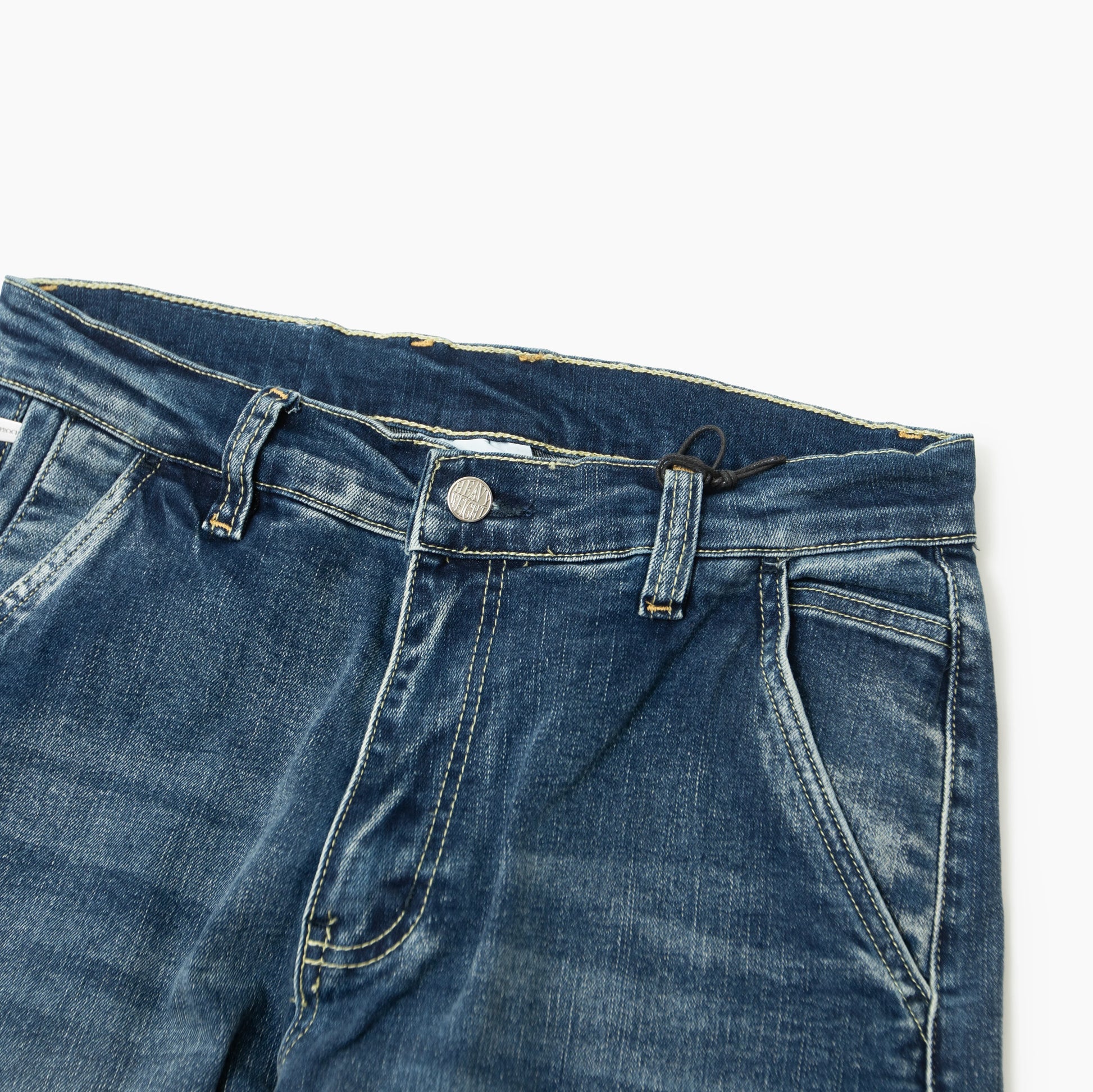 PRO CLUB Heavyweight Baggy Fit Denim Cargo Pant
