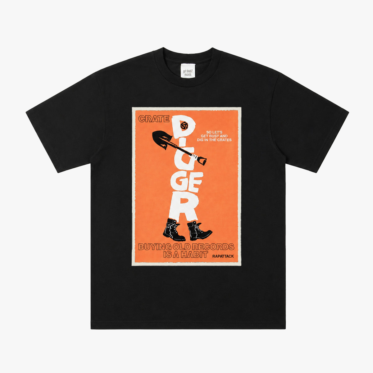 RAP ATTACK "Crate Digger" Tee