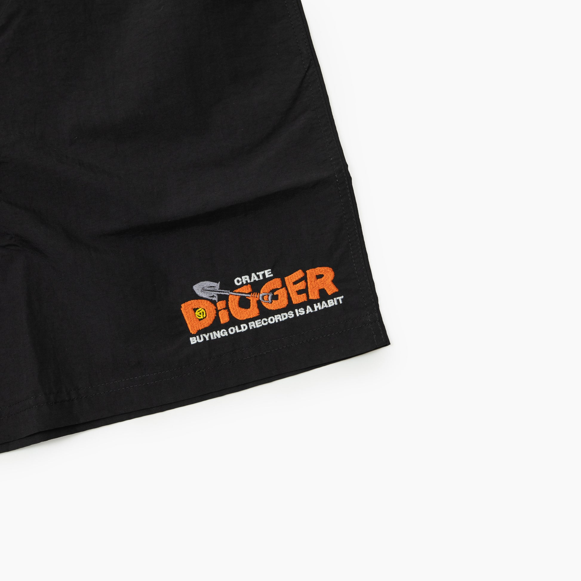 RAP ATTACK "Crate Digger" Nylon Shorts