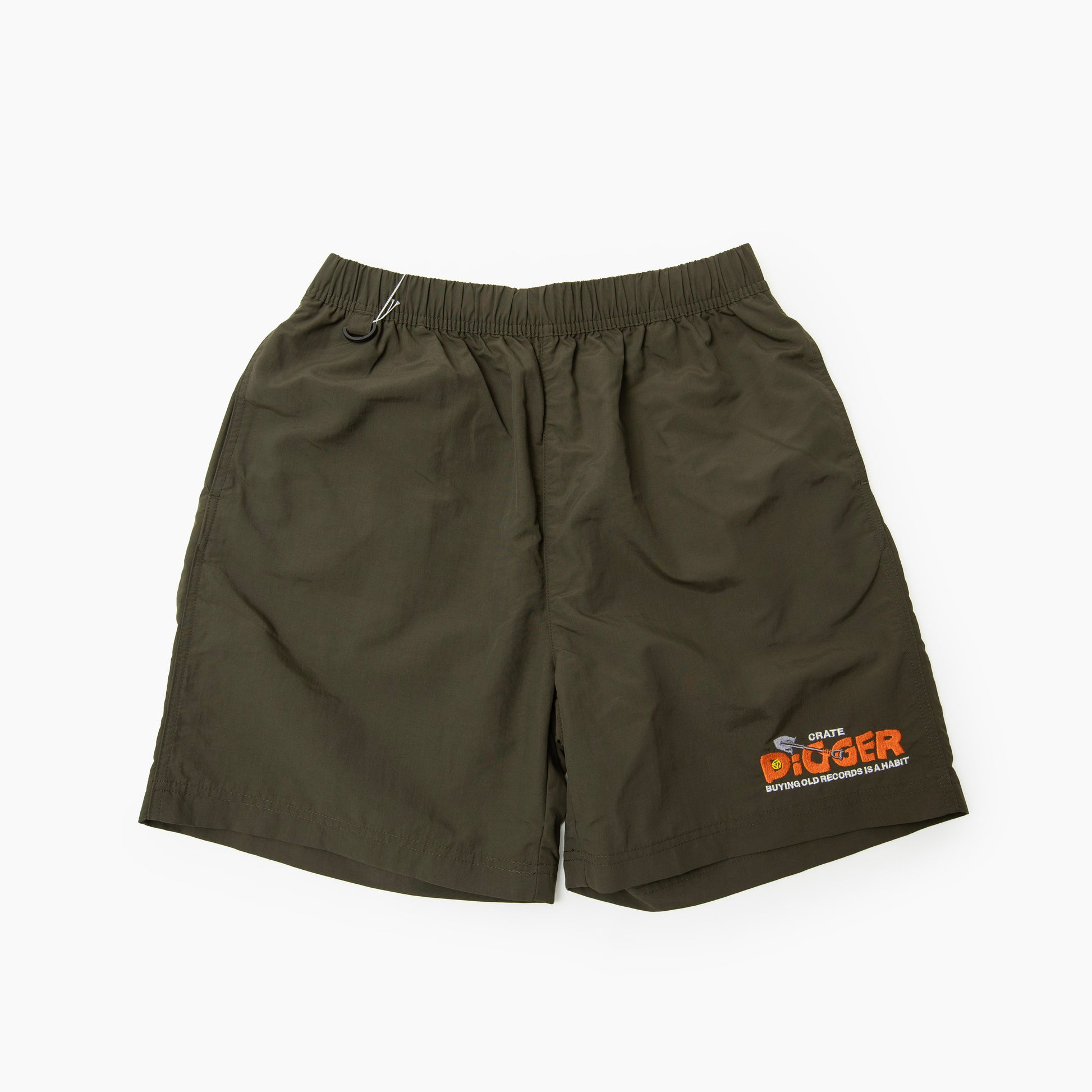 RAP ATTACK "Crate Digger" Nylon Shorts