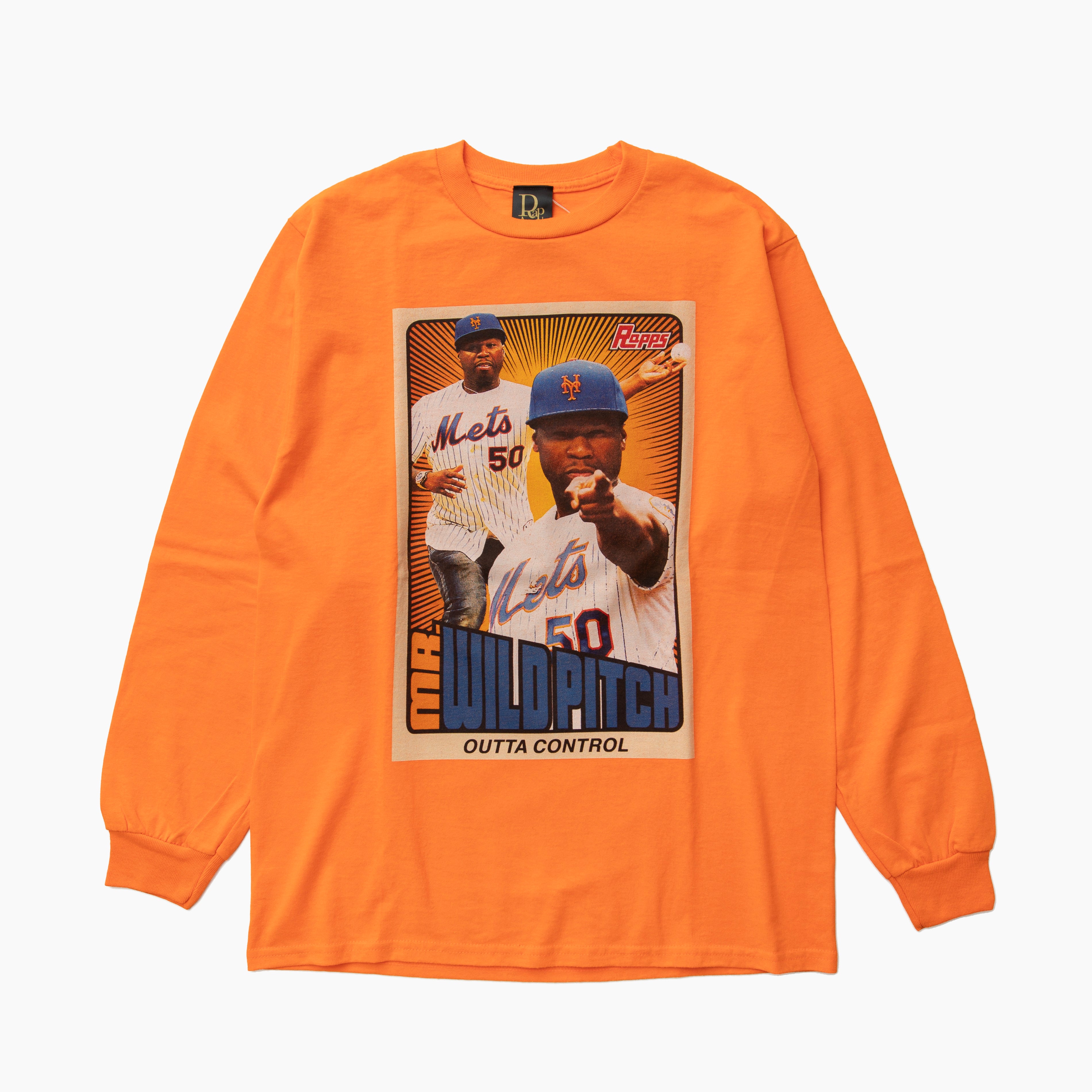 RAP ATTACK Mr.WILD PITCH L/S TEE