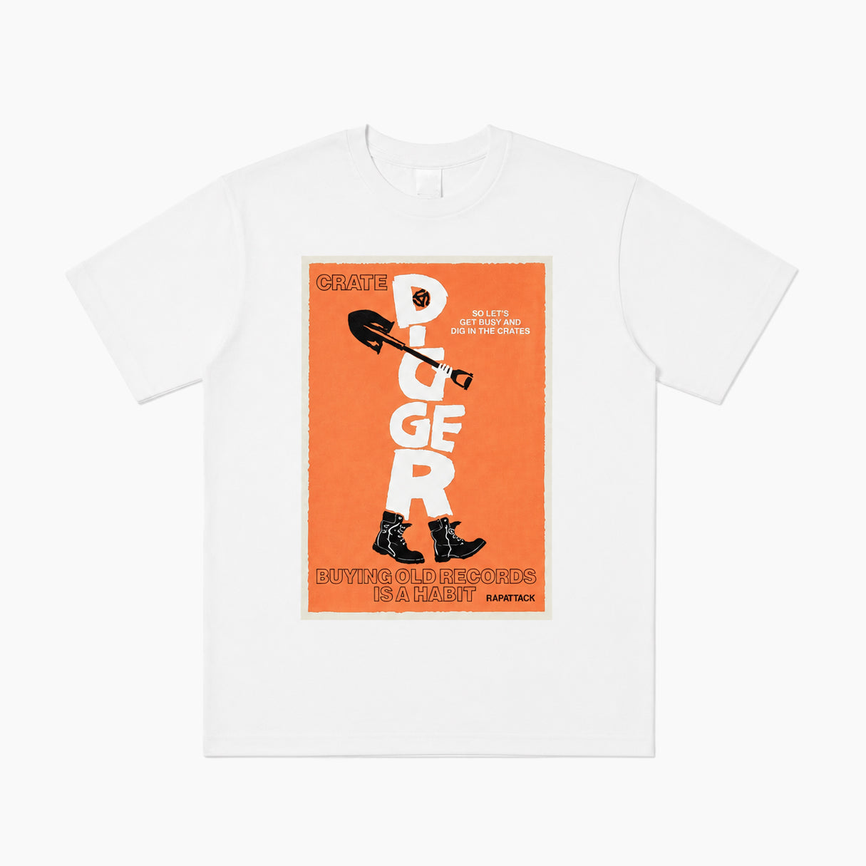 RAP ATTACK "Crate Digger" Tee