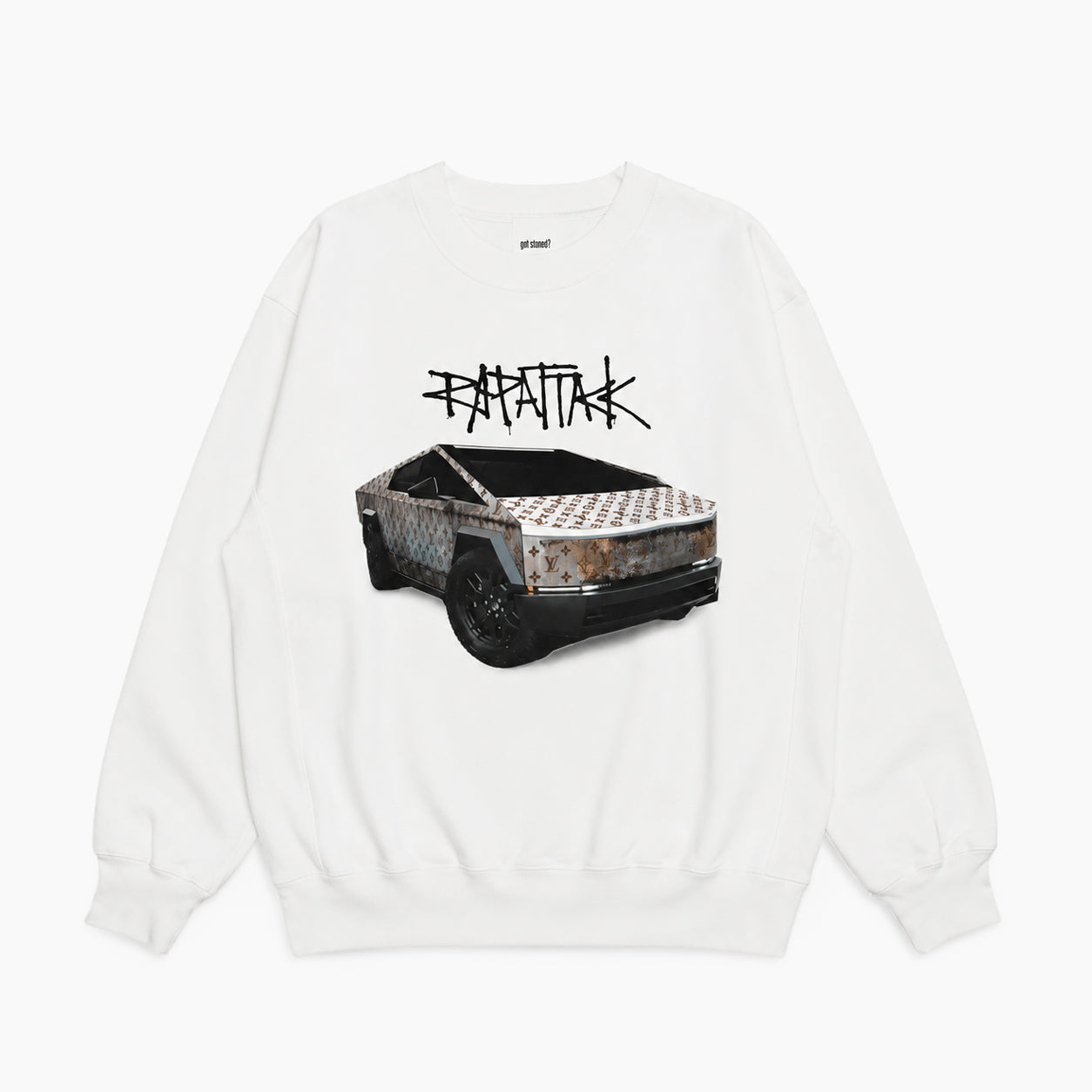 Rap ATTACK　"Cyber" crewneck