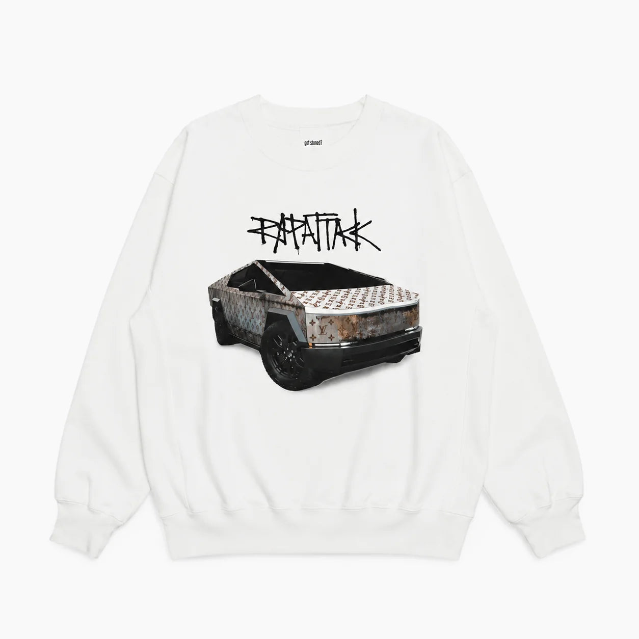 RAP ATTACK "Cyber" crewneck