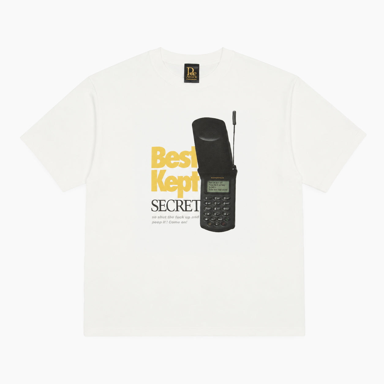 RAP ATTACK Best Kept Secret Tee