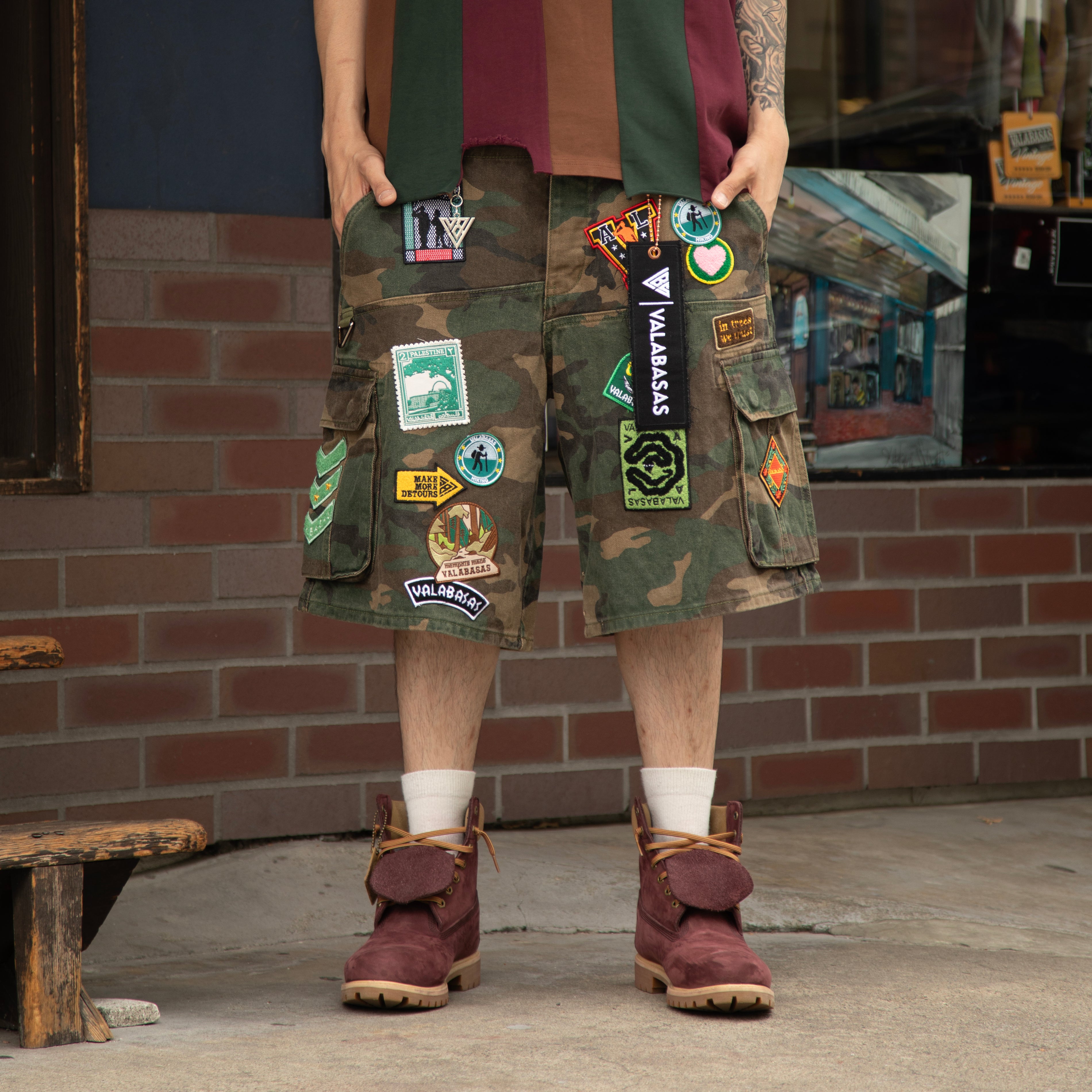 VALABASAS DISTRICT Denim Shorts VLBS-VSH2-1032