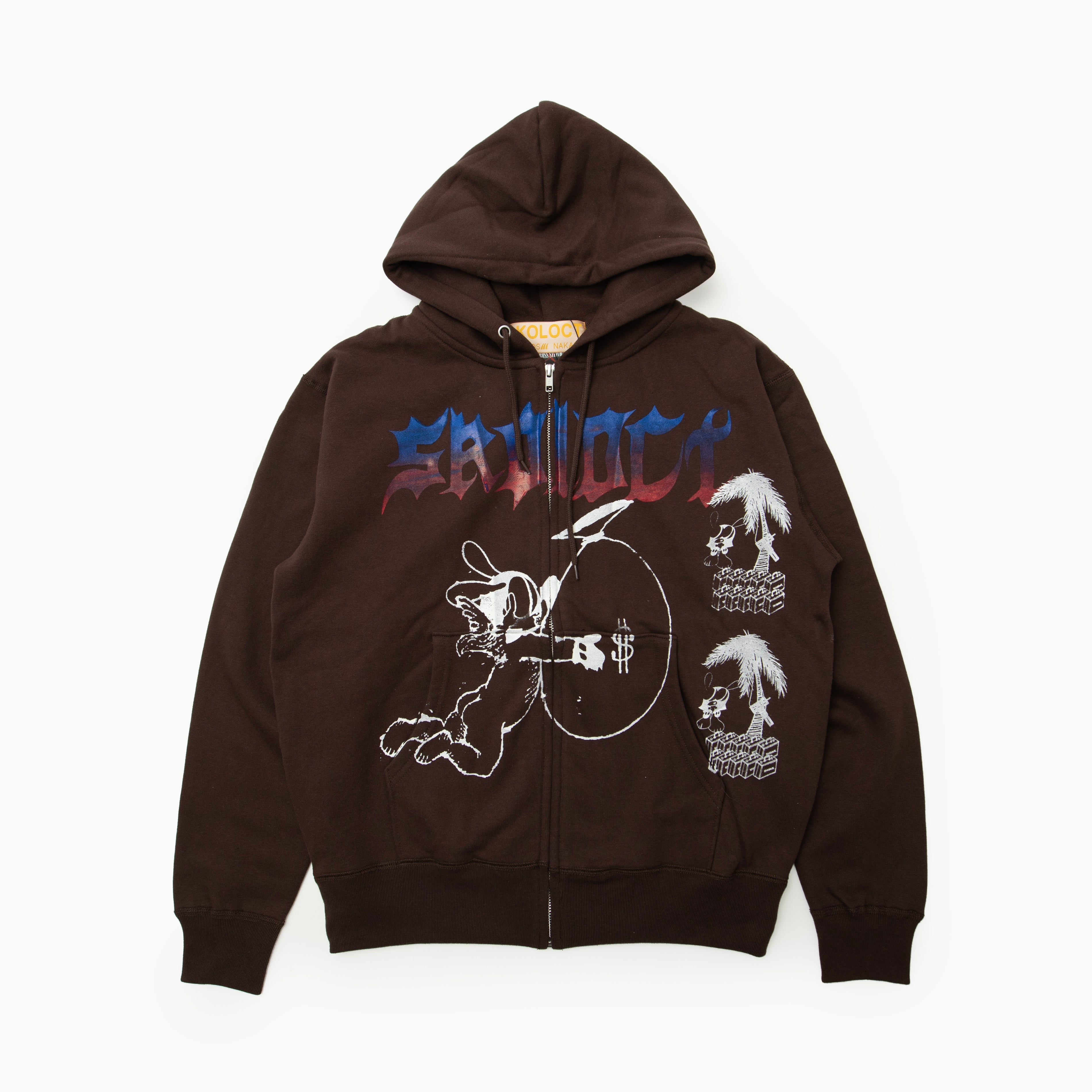 SKOLOCT Sko Angel palm Zip Hoodie