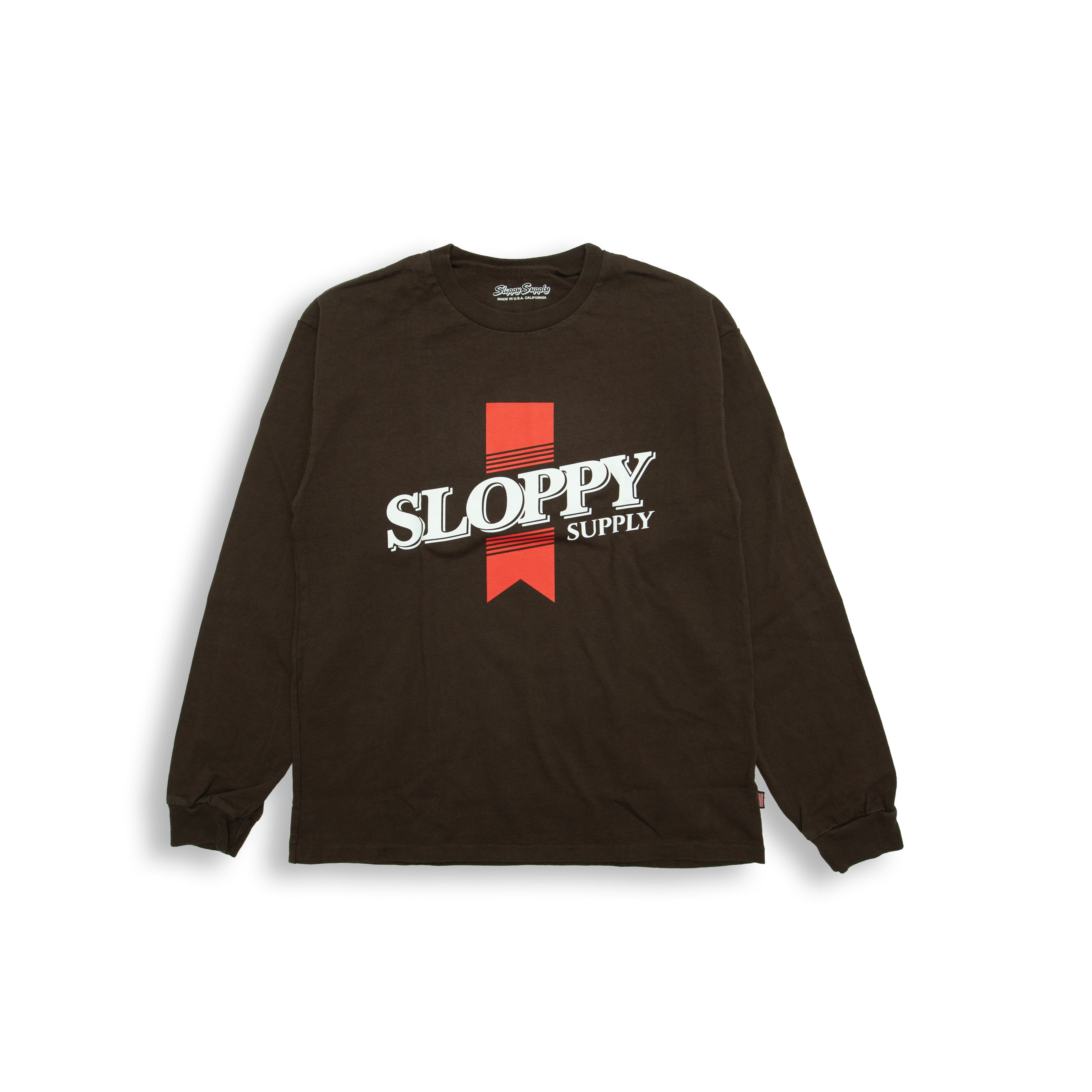 Sloppy Supply " Sloppy logo " LS TEE