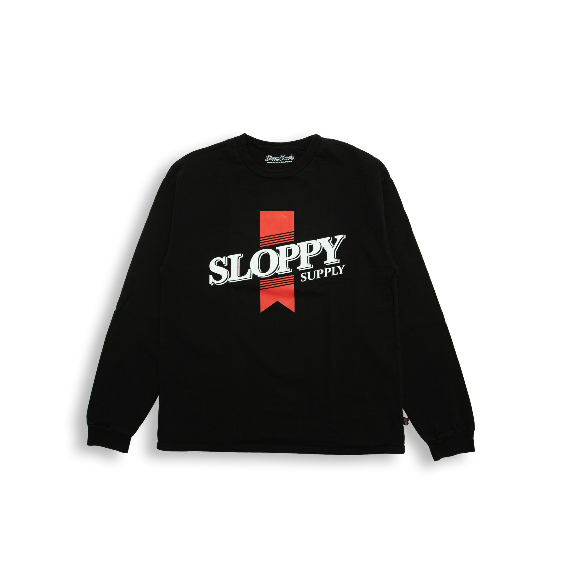 Sloppy Supply " Sloppy logo " LS TEE