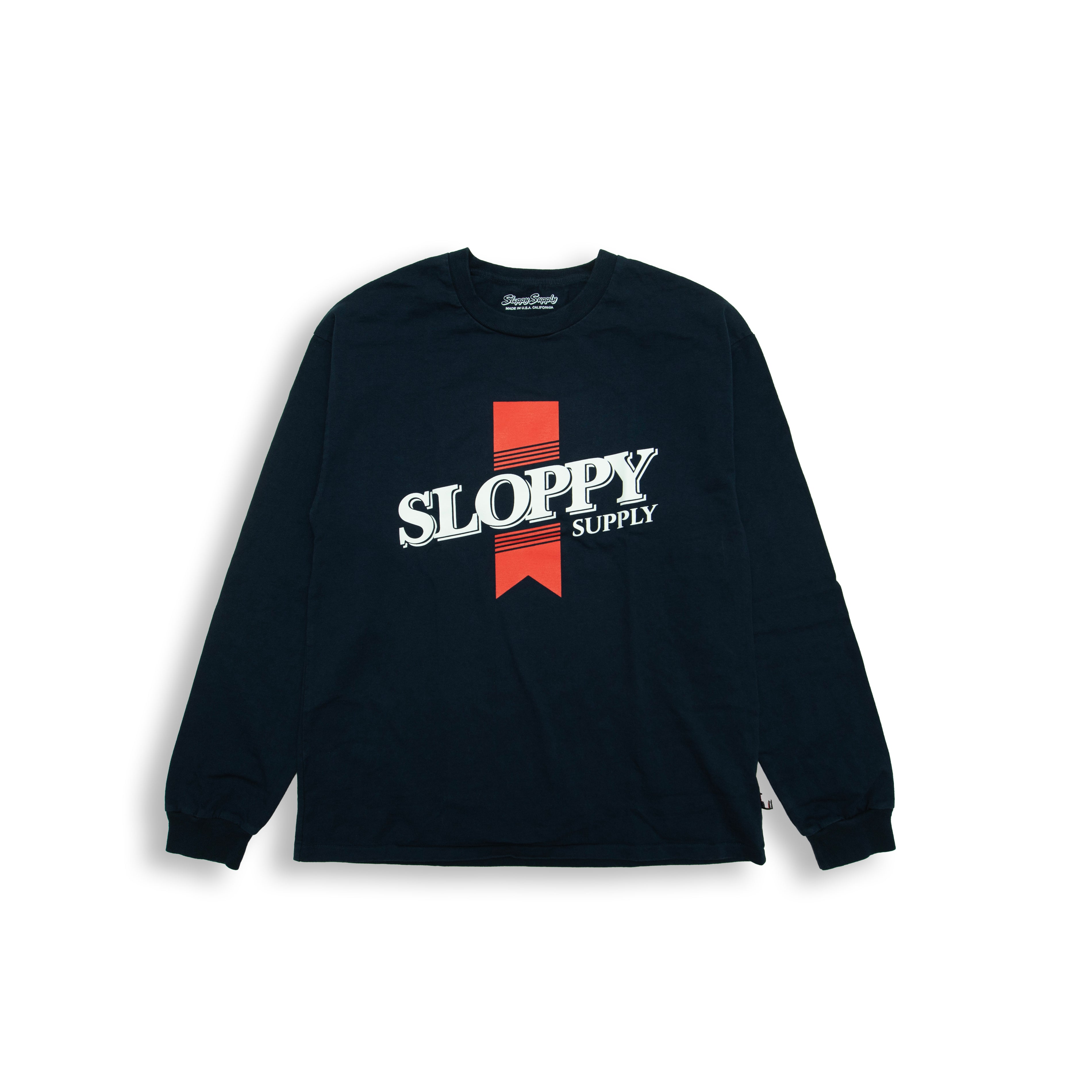 Sloppy Supply " Sloppy logo " LS TEE