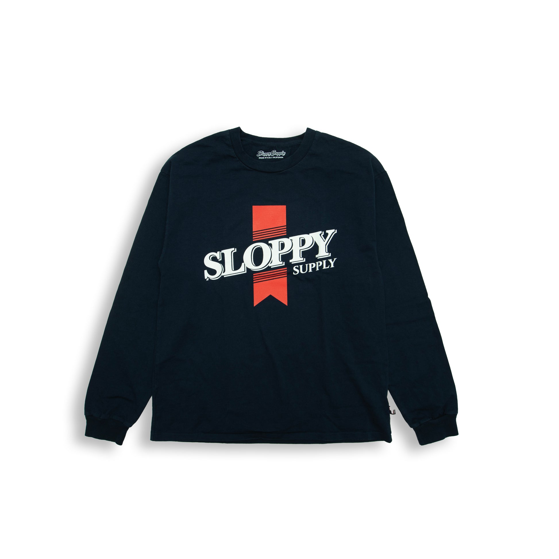 Sloppy Supply " Sloppy logo " LS TEE