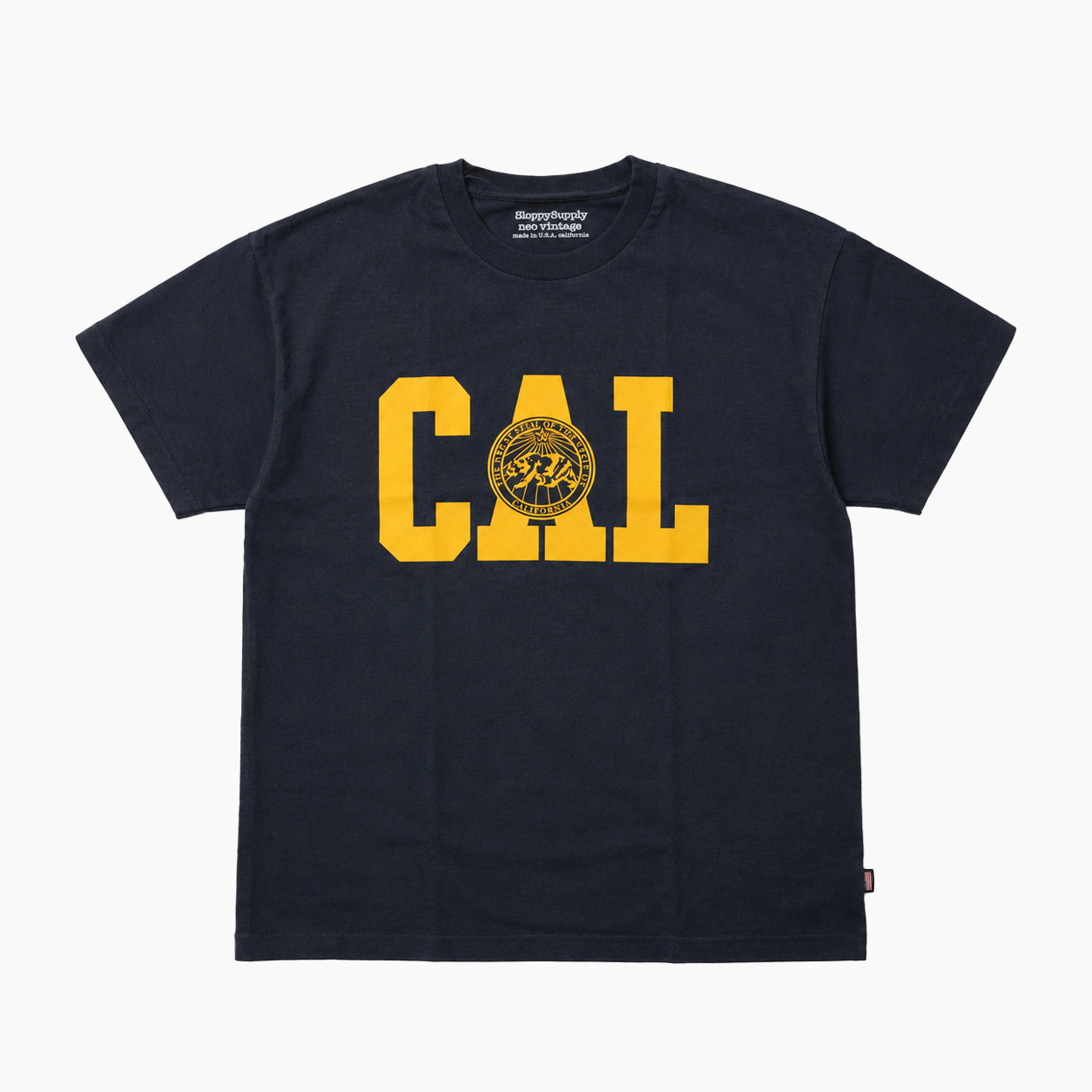 SLOPPY SUPPLY CAL NEO VINTAGE SS TEE SL26SS-009
