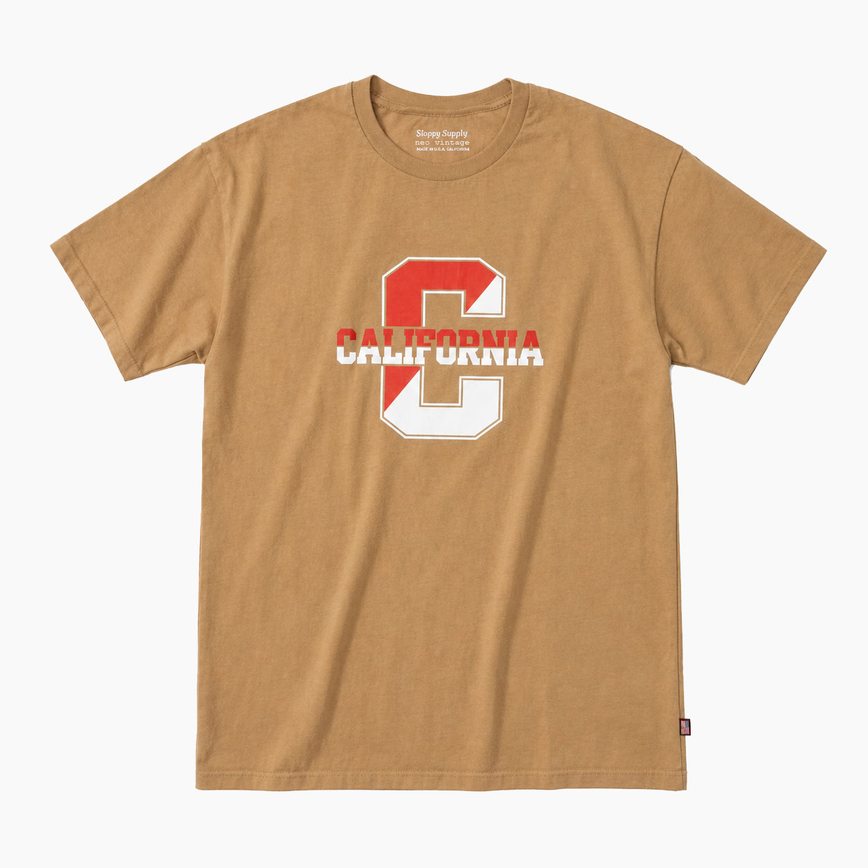 SLOPPY SUPPLY "CALIFORNIA 25" TEE