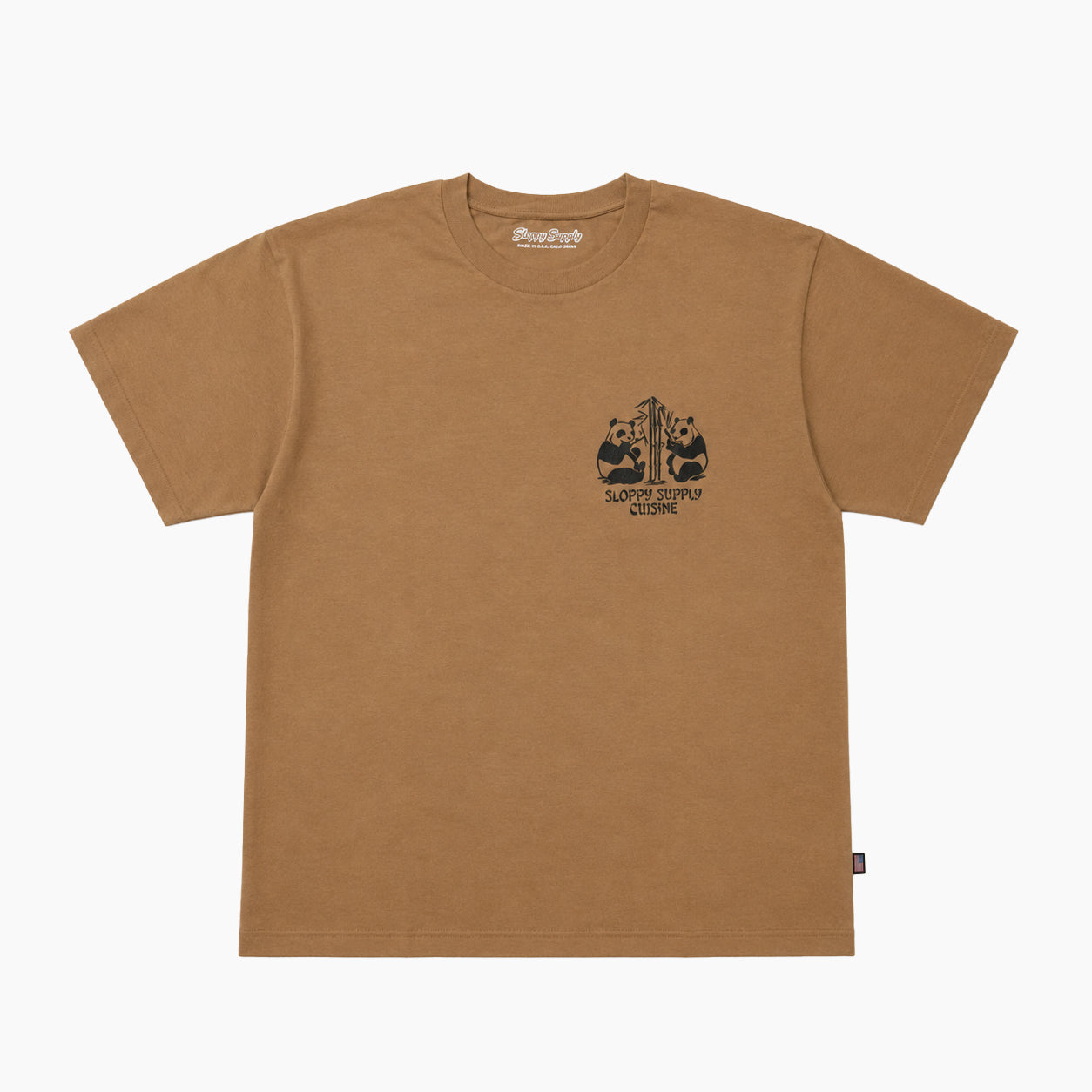 SLOPPY SUPPLY SS TEE CUISINE PANDA