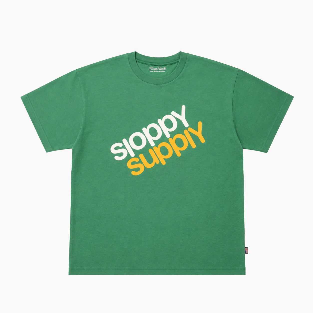 SLOPPY SUPPLY YELLO SS TEE SL26SS-002