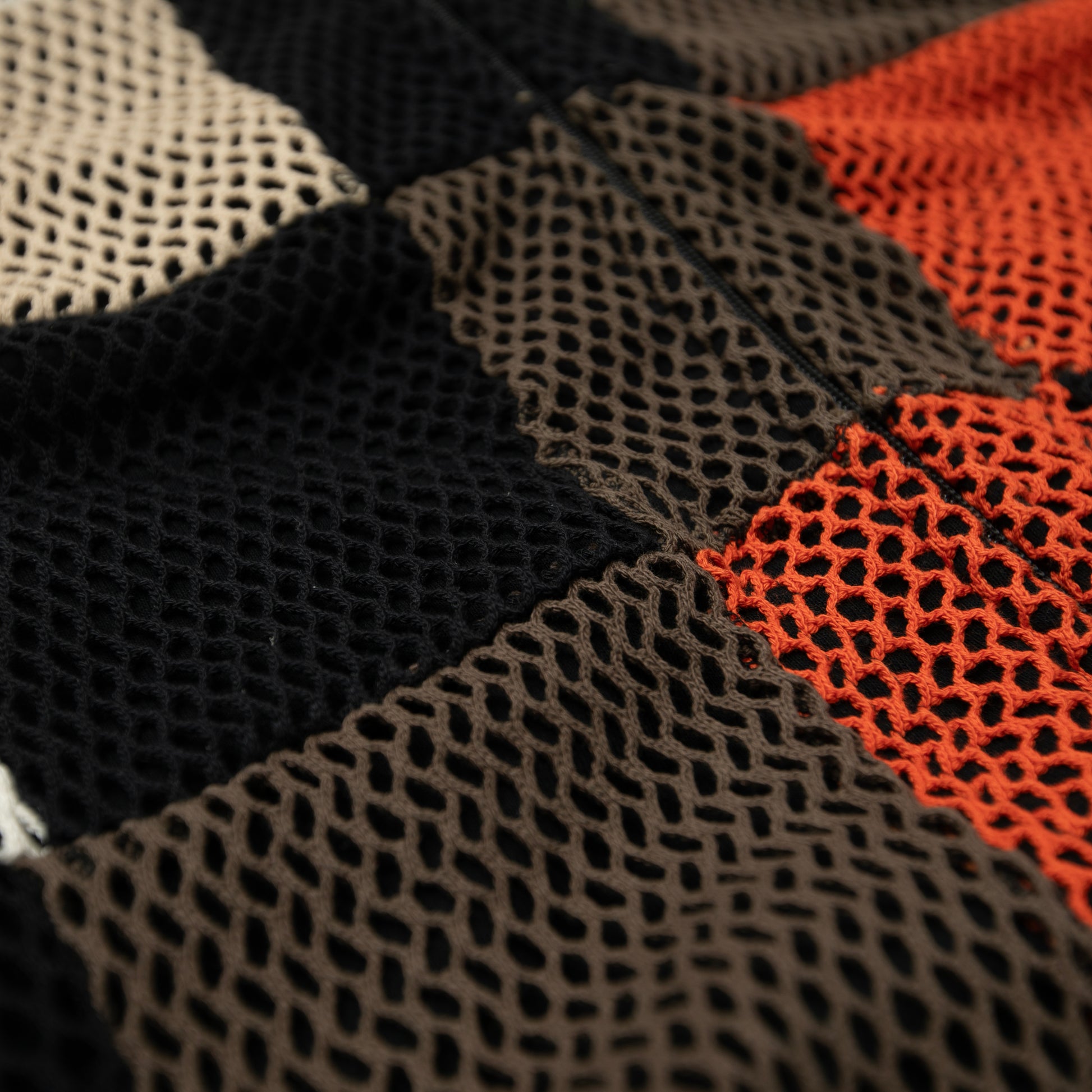 Special 1 clothing Marina  x Sweat ZIP PARKA PATCH WORK