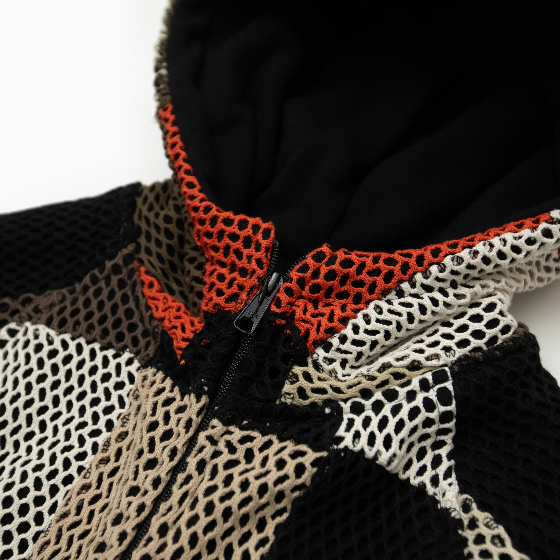 Special 1 clothing Marina  x Sweat ZIP PARKA PATCH WORK