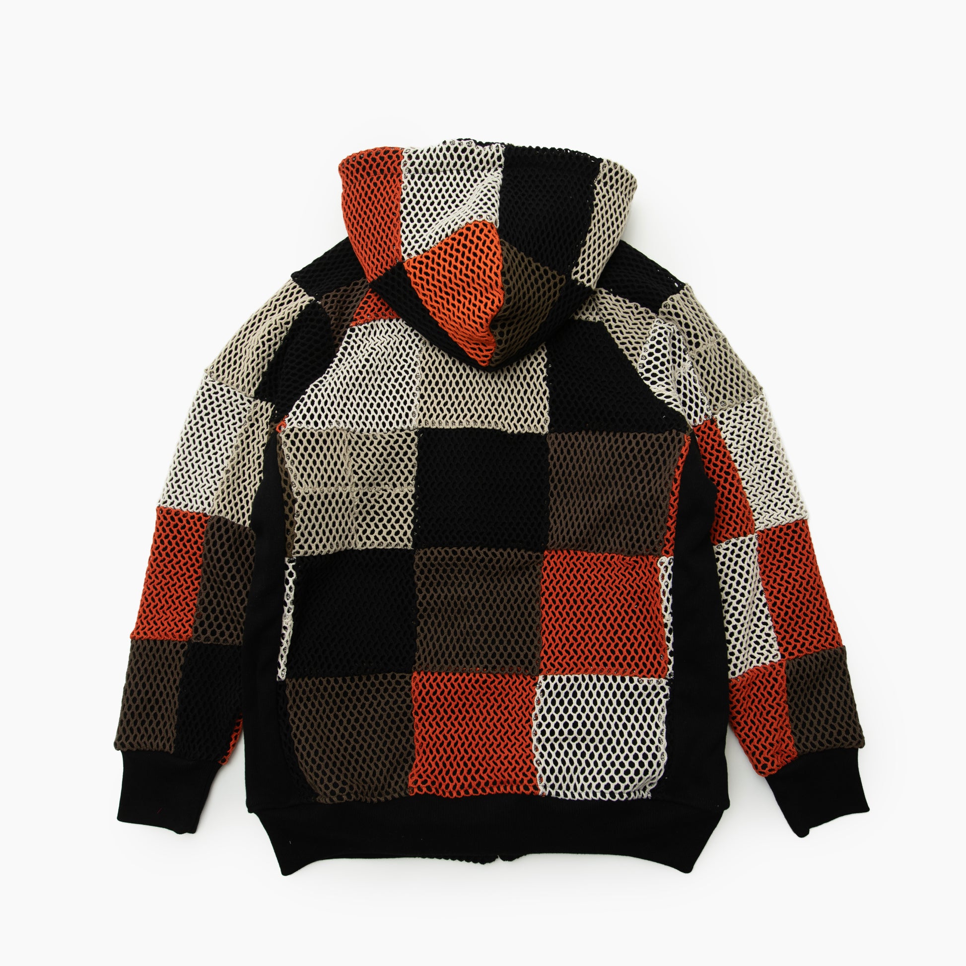 Special 1 clothing Marina  x Sweat ZIP PARKA PATCH WORK