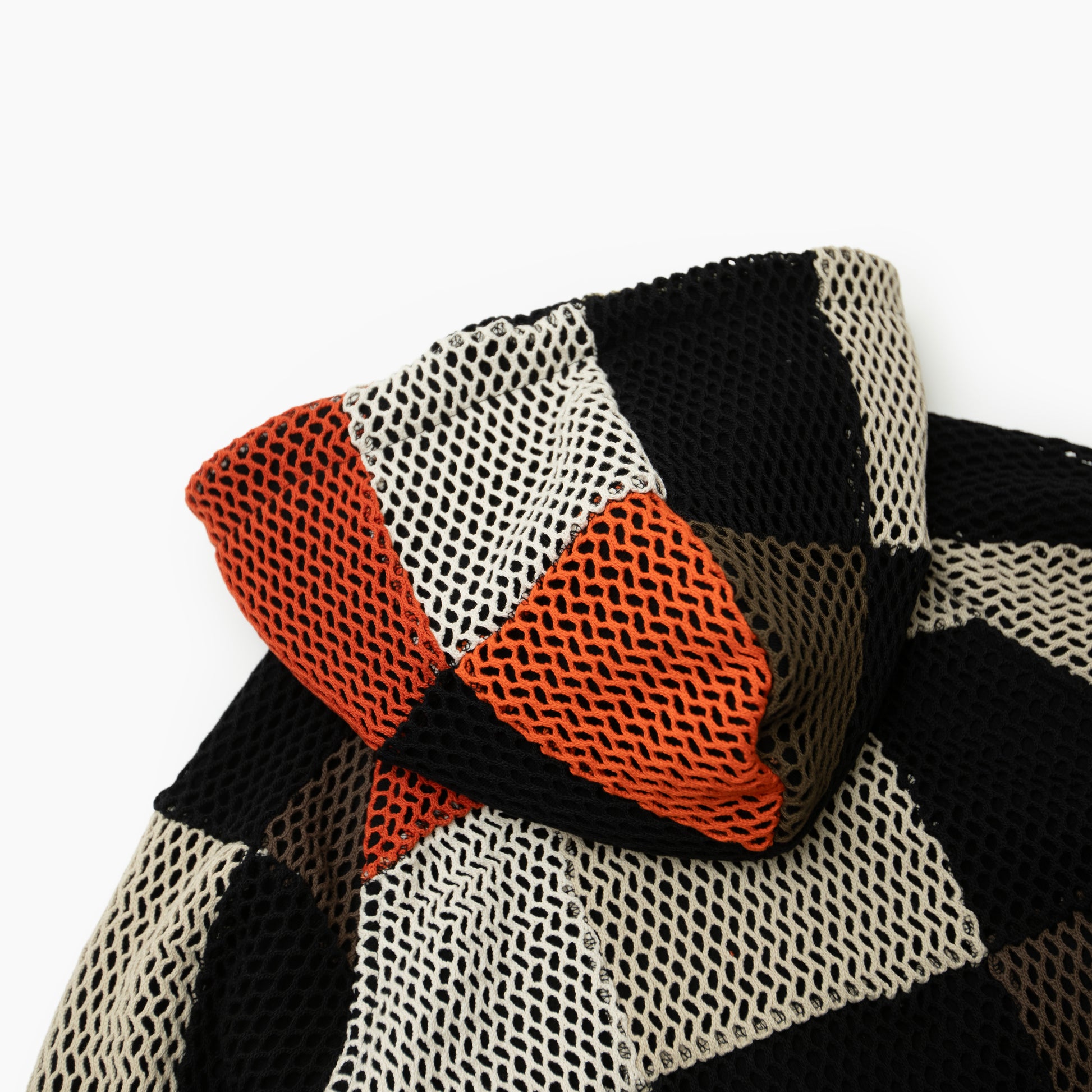 Special 1 clothing Marina  x Sweat ZIP PARKA PATCH WORK