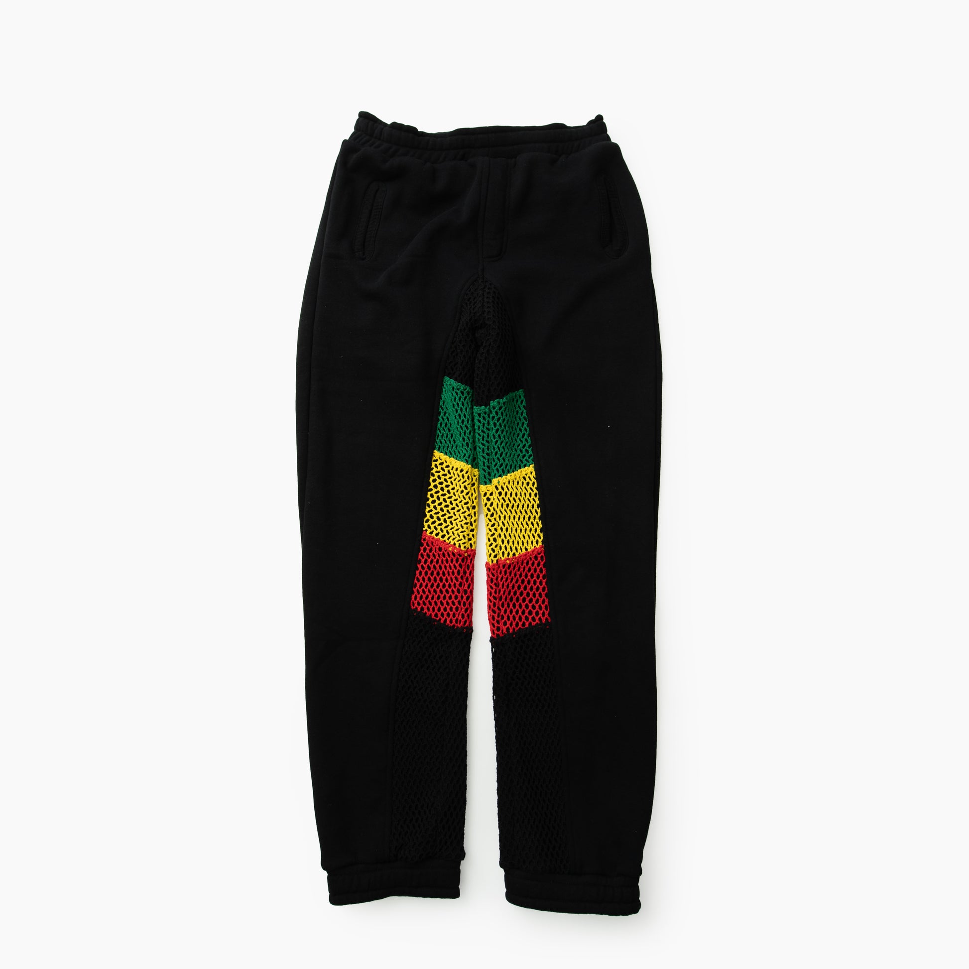 Special 1 clothing Marina×Sweat PANTS RASTA DIAG STRIPE
