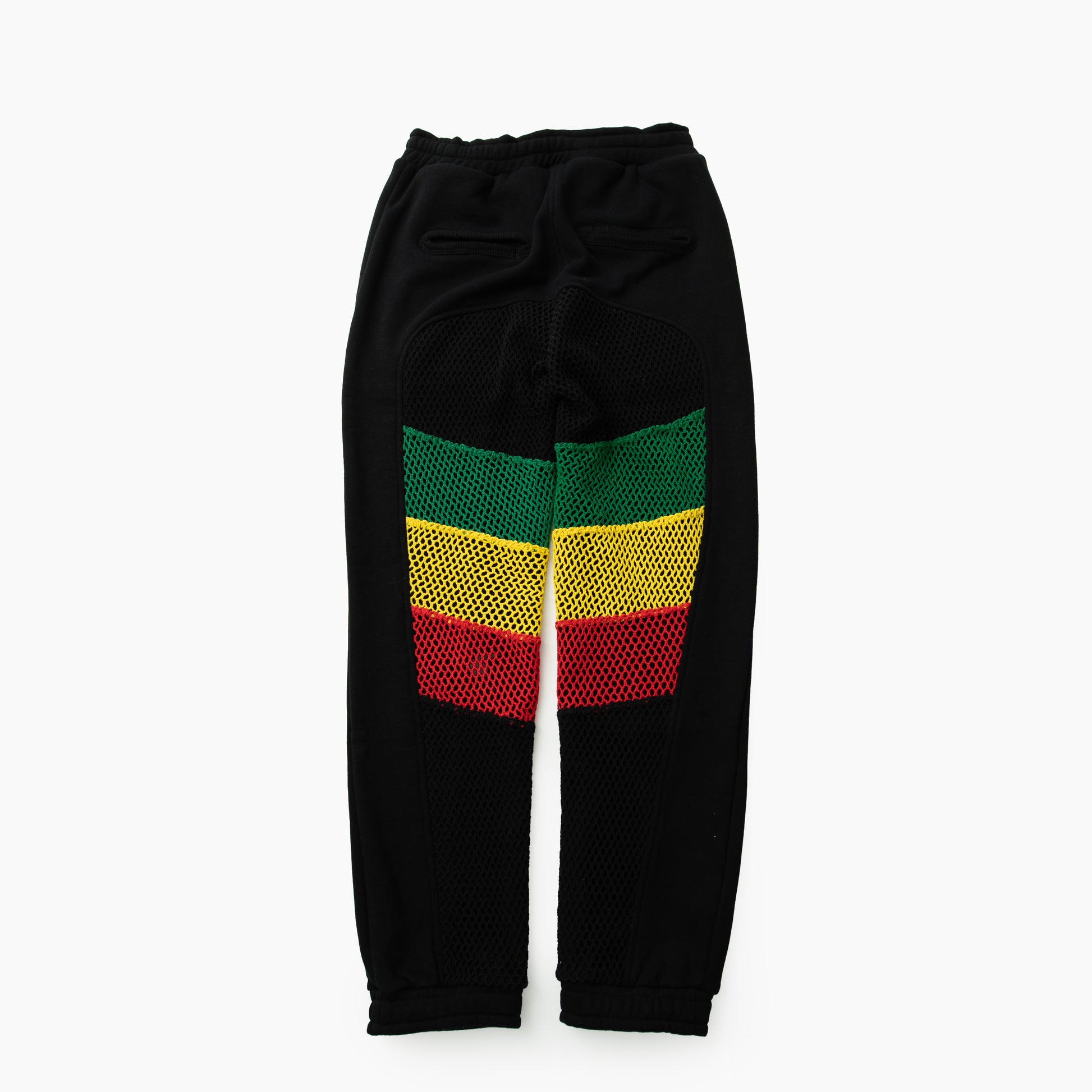 Special 1 clothing Marina×Sweat PANTS RASTA DIAG STRIPE