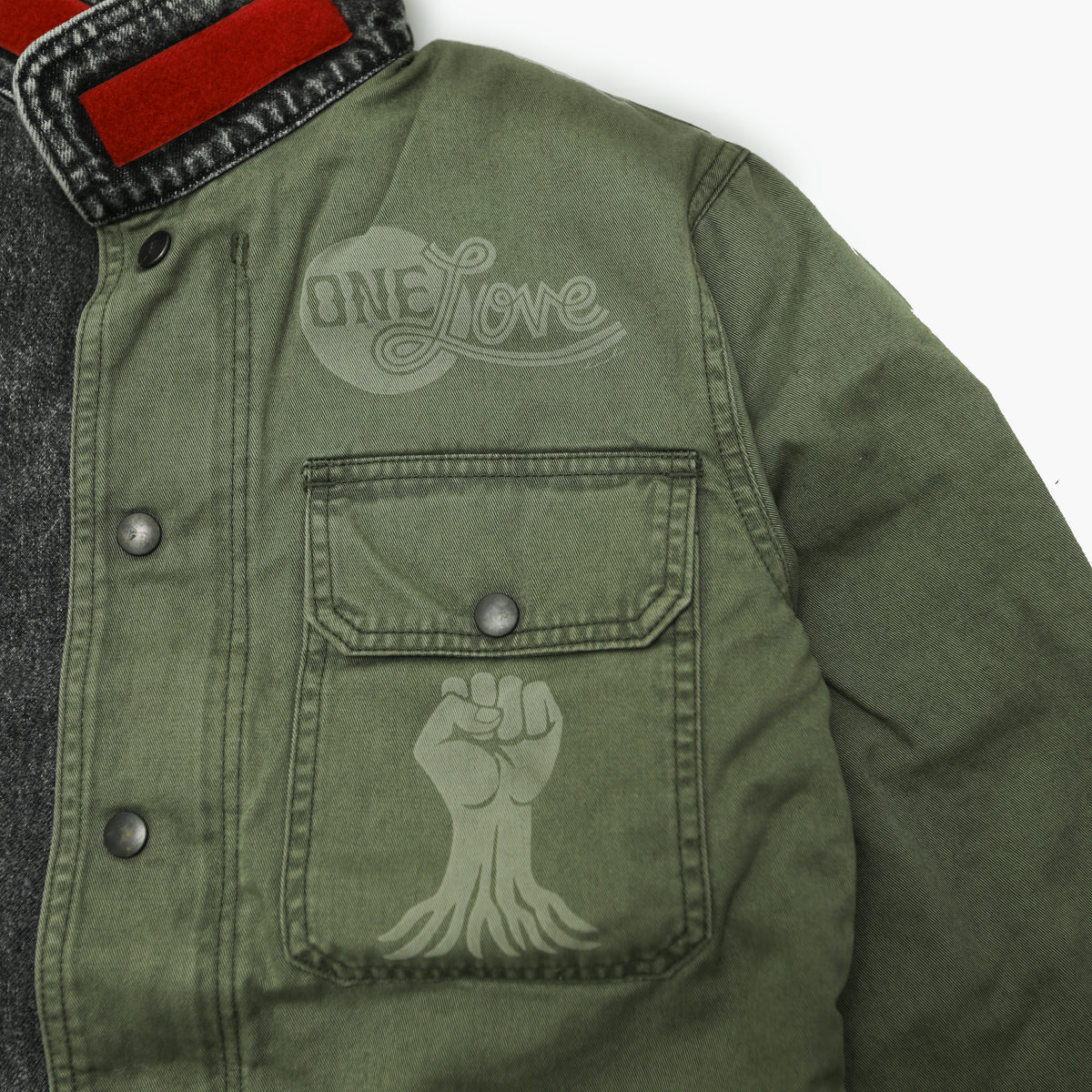SURKU M65 ONE LOVE Jacket /Black Olive