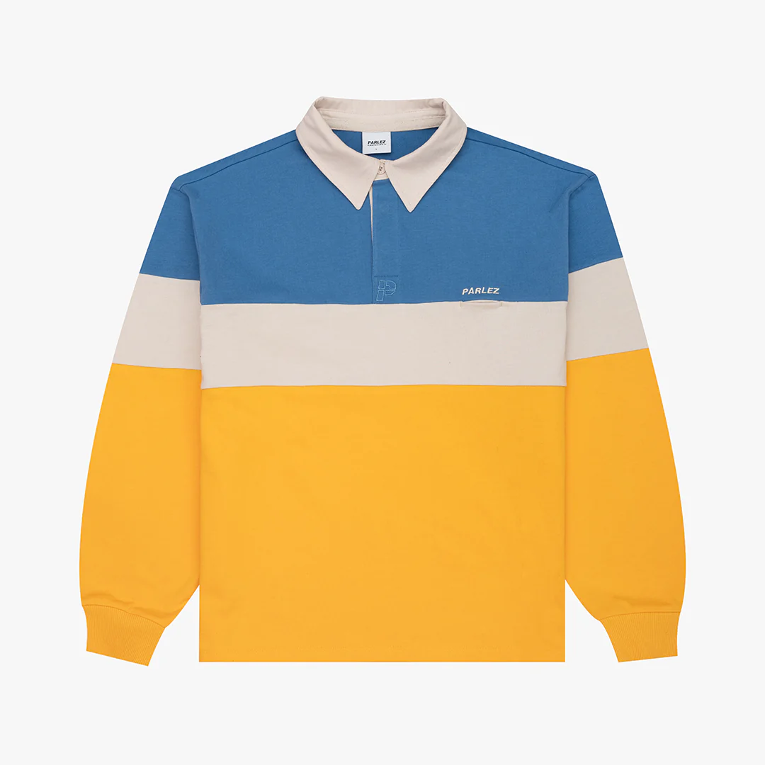 PARLEZ Strive Rugby Shirt Azure