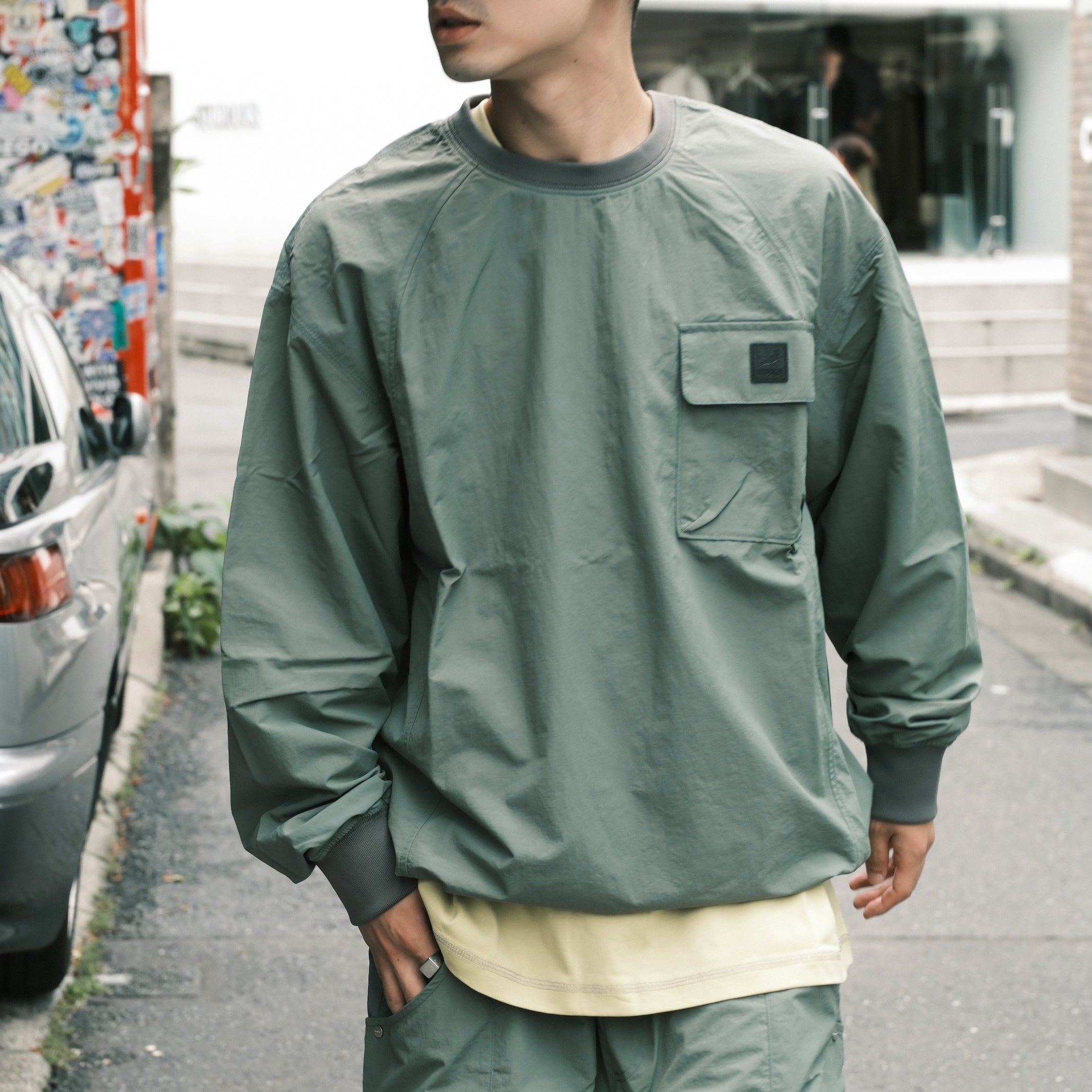 STAPLE Beekman Nylon L/S Shirt
